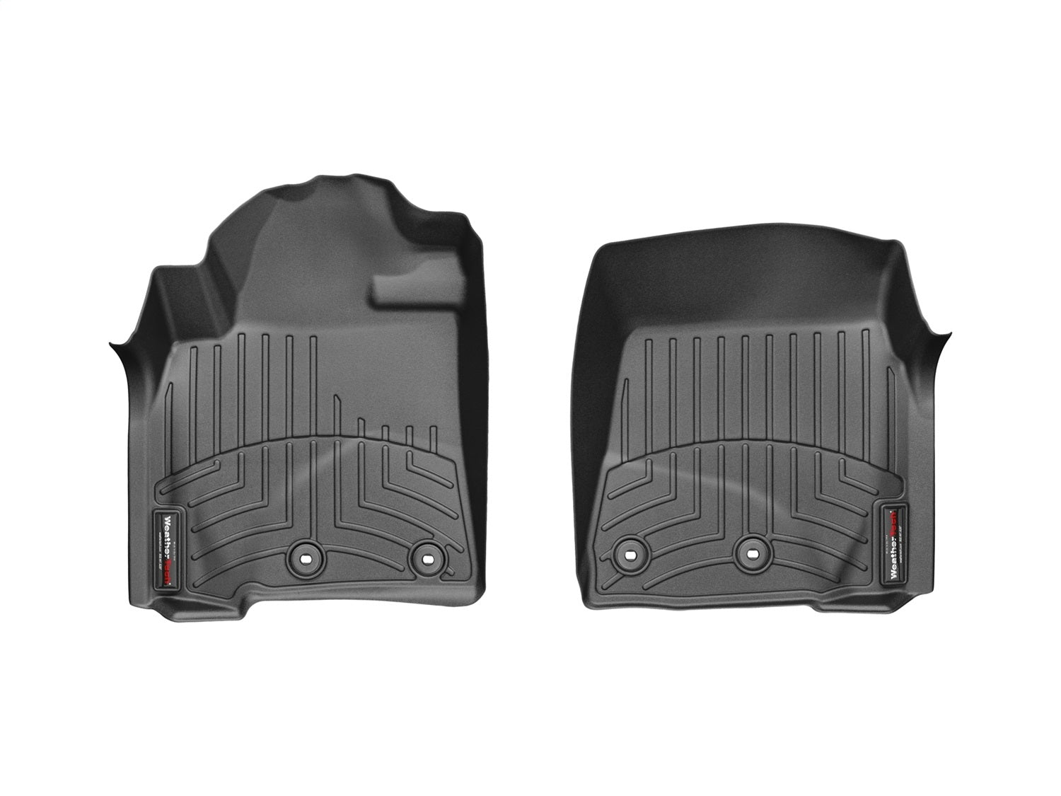 Weathertech 444231 FloorLiner™ DigitalFit®; Black; Front; Weathertech 444231