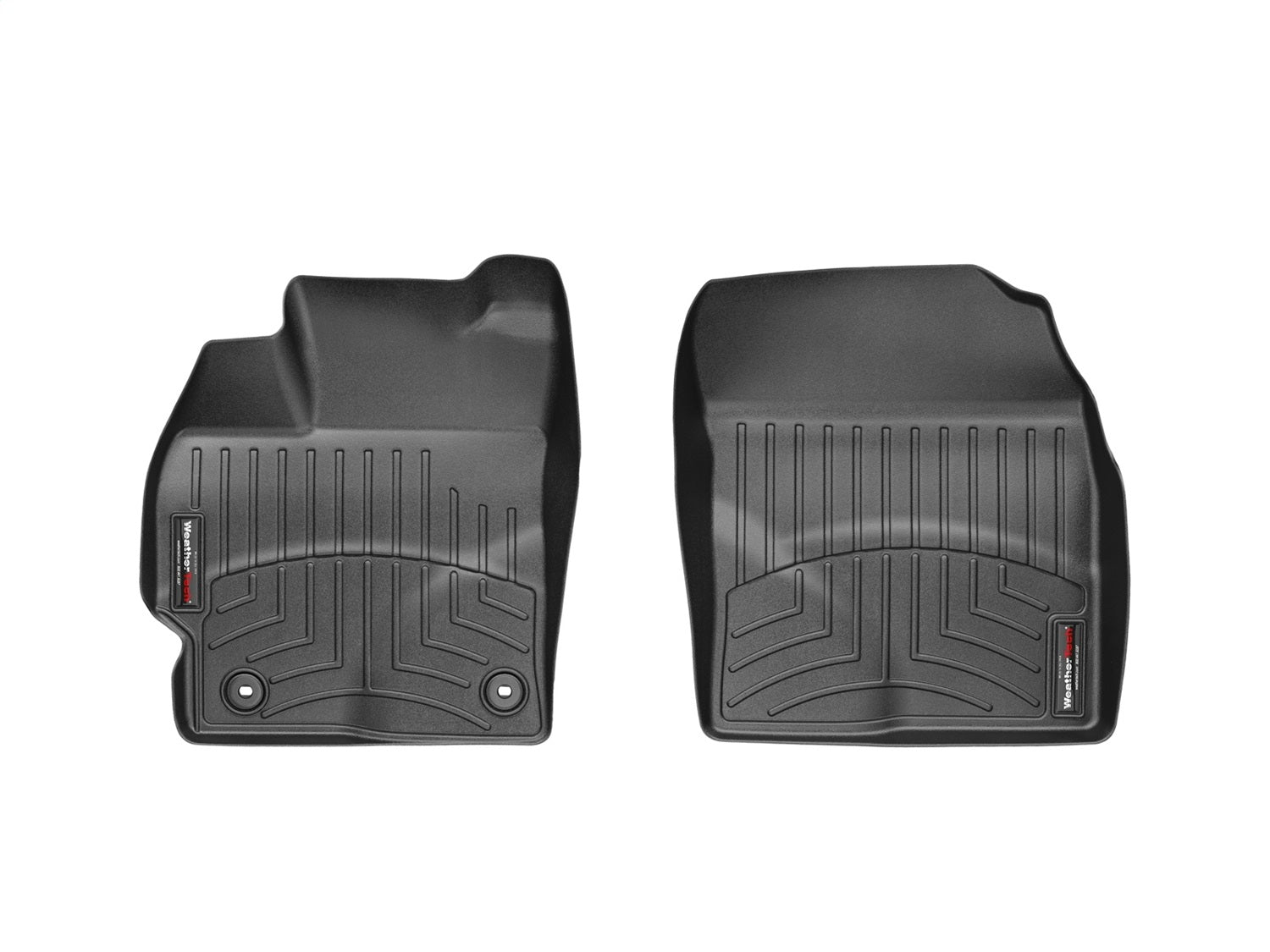 Weathertech 444271 FloorLiner™ DigitalFit®; Black; Front; Weathertech 444271