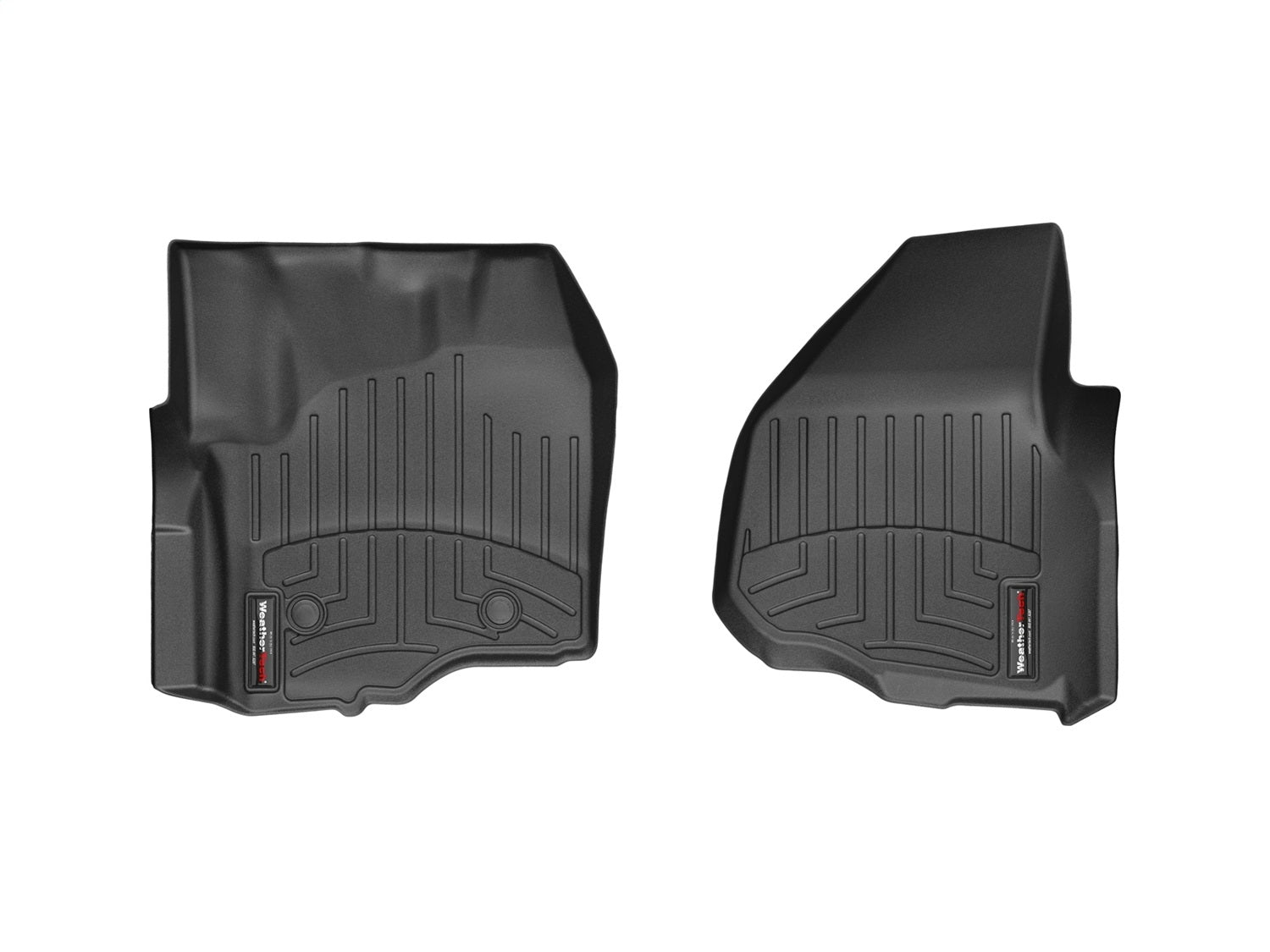 Weathertech 444331 FloorLiner™ DigitalFit®; Black; Front; Weathertech 444331