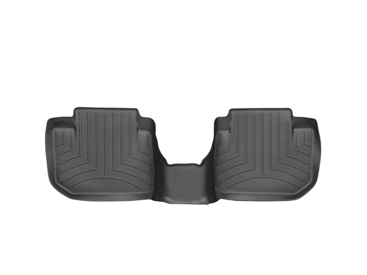 Weathertech 444392 FloorLiner™ DigitalFit®; Black; Rear; Weathertech 444392