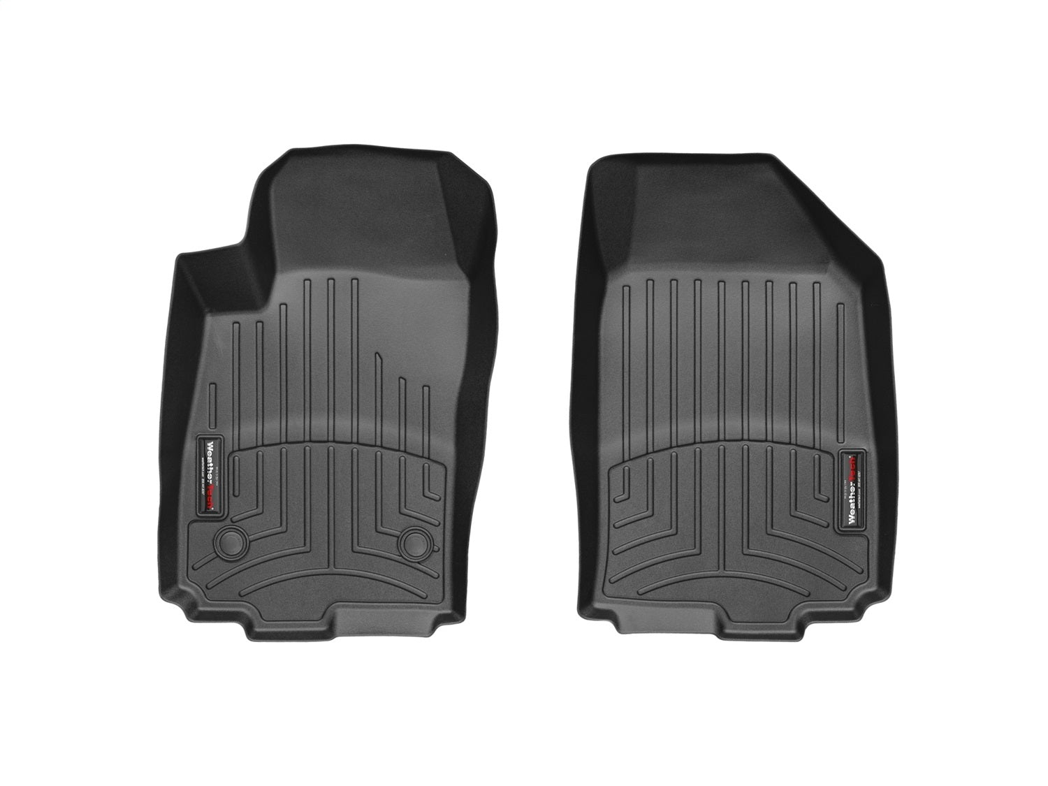 Weathertech 444421 FloorLiner™ DigitalFit®; Black; Front; Weathertech 444421