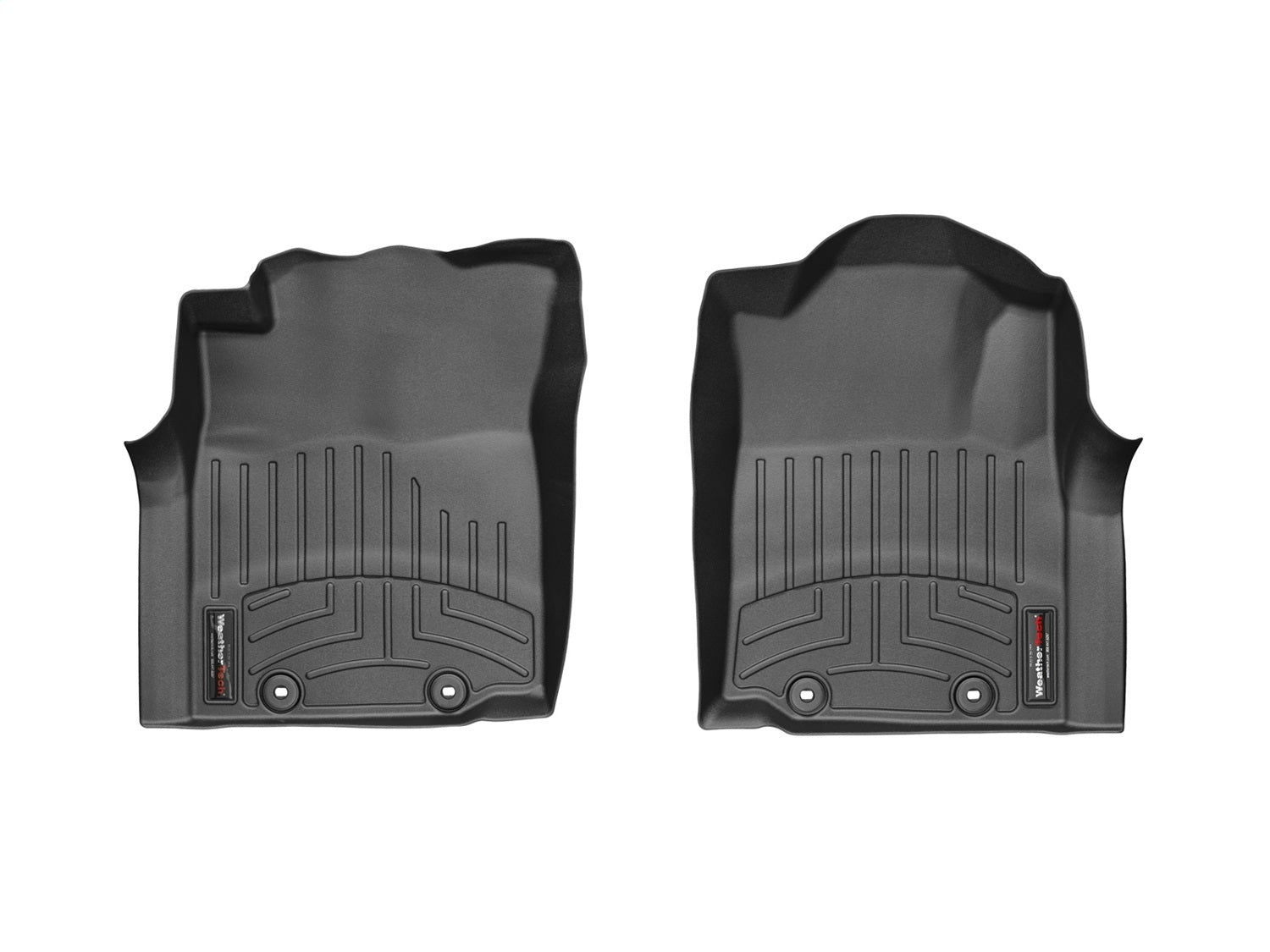Weathertech 444521 FloorLiner™ DigitalFit®; Black; Front; Weathertech 444521