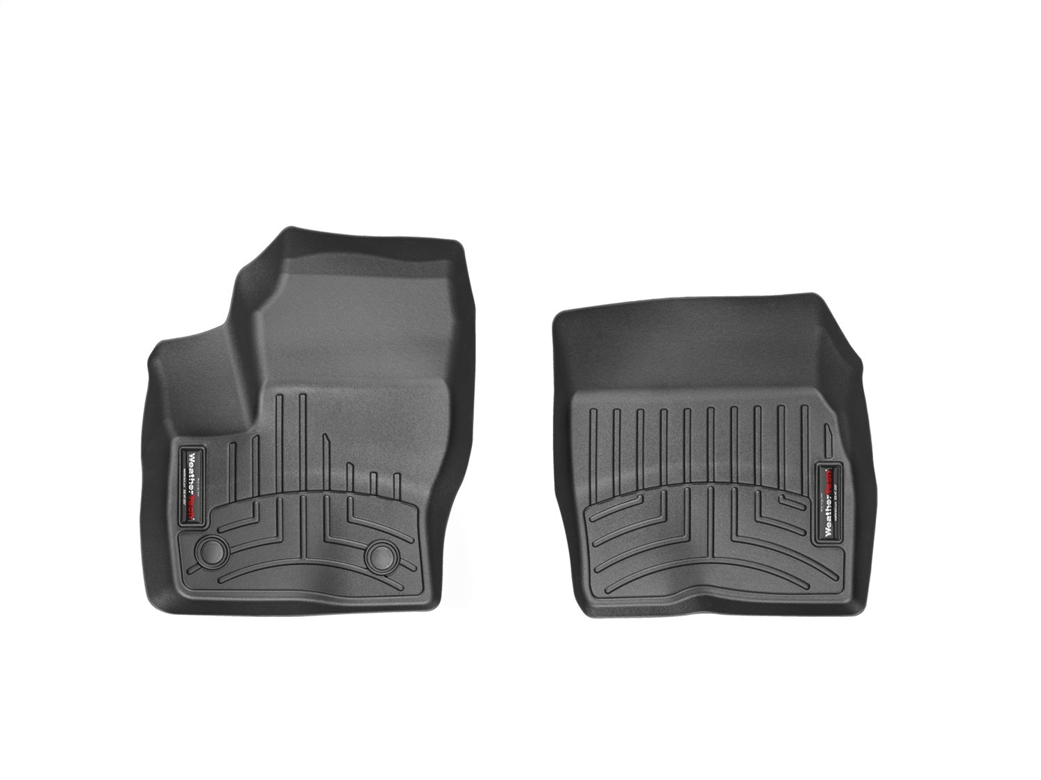 Weathertech 444591 FloorLiner™ DigitalFit®; Black; Front; Weathertech 444591