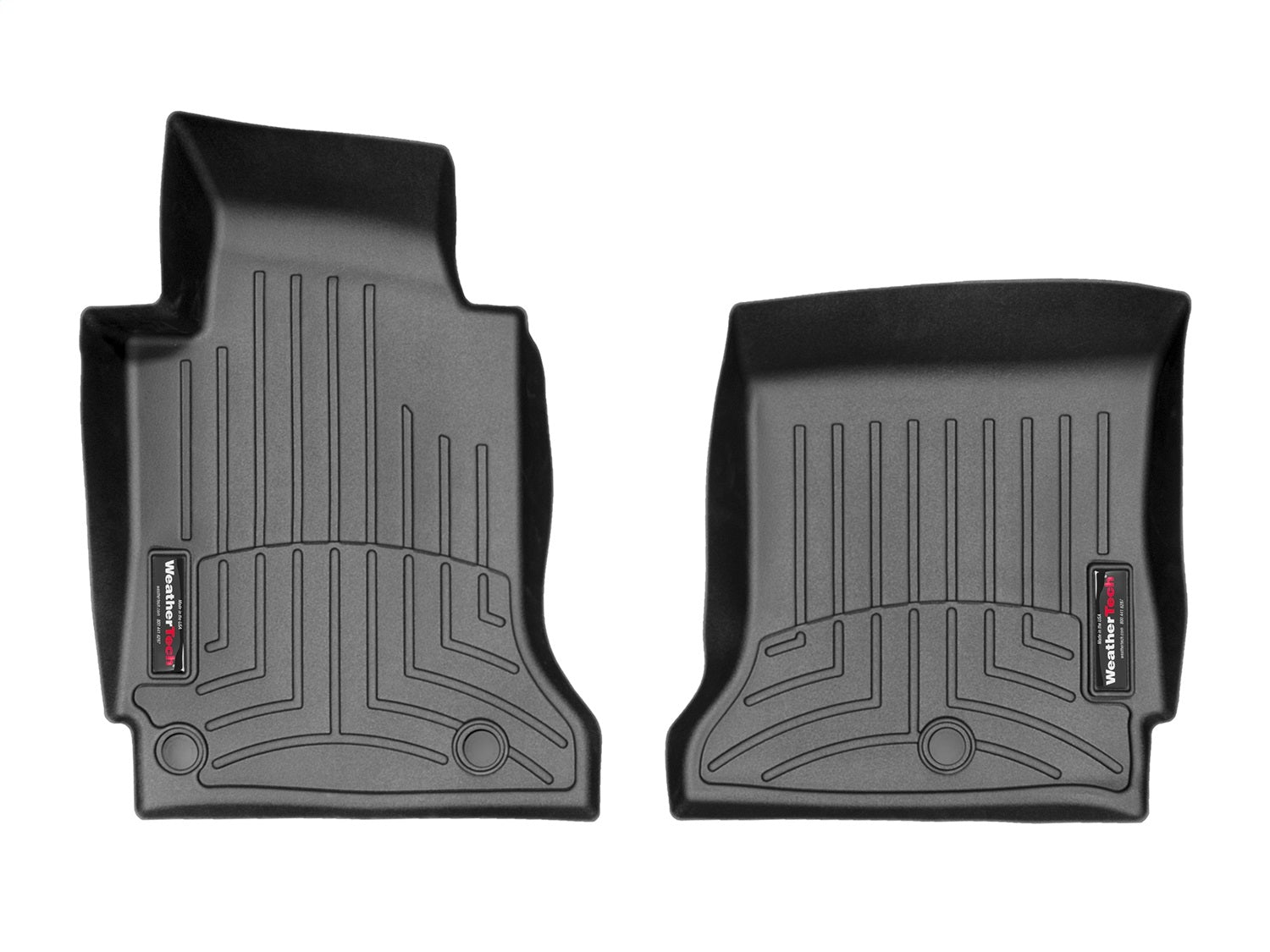 Weathertech 444731 FloorLiner™ DigitalFit®; Black; Front; Weathertech 444731