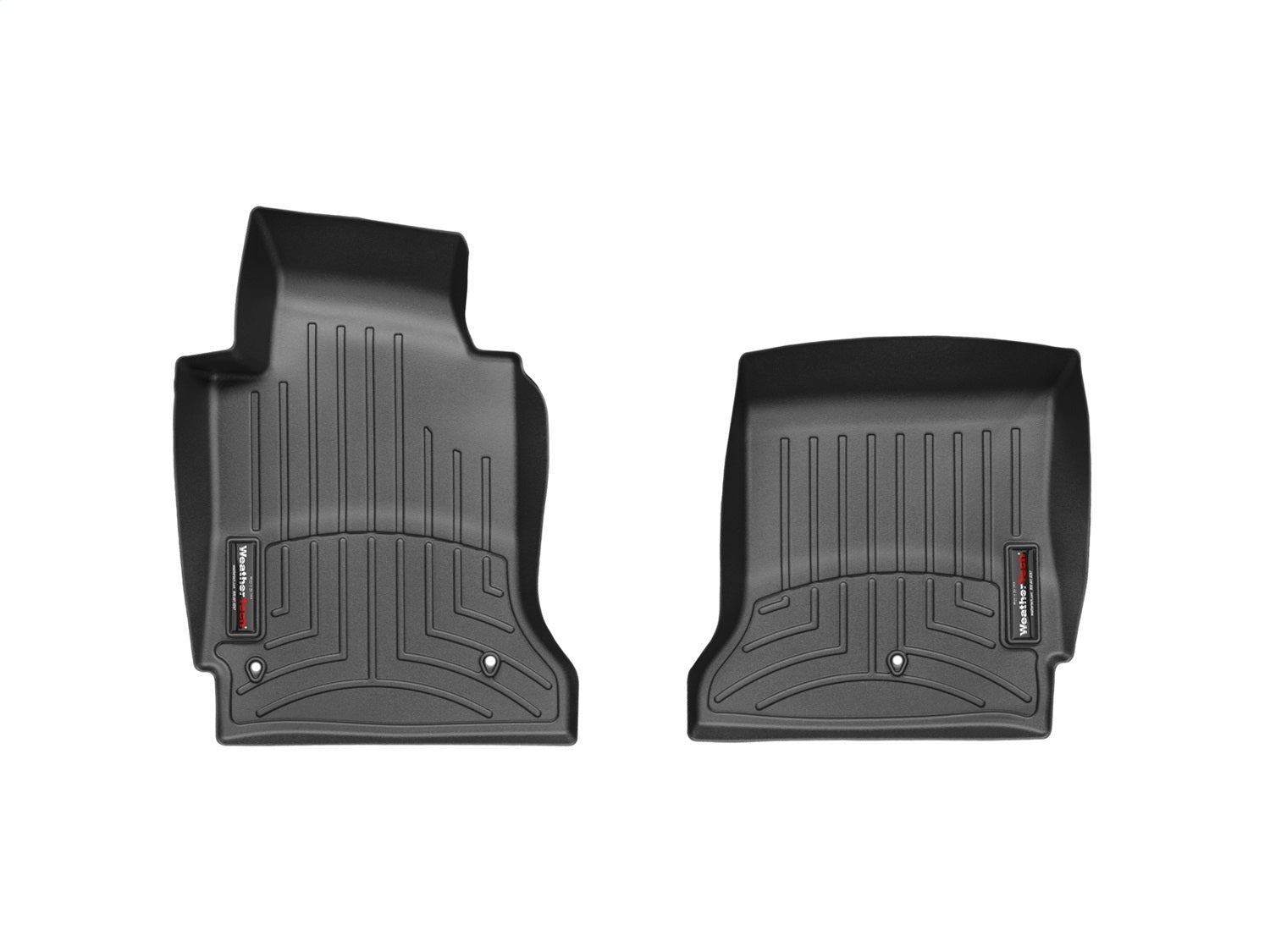 Weathertech 444741 FloorLiner™ DigitalFit®; Black; Front; Weathertech 444741