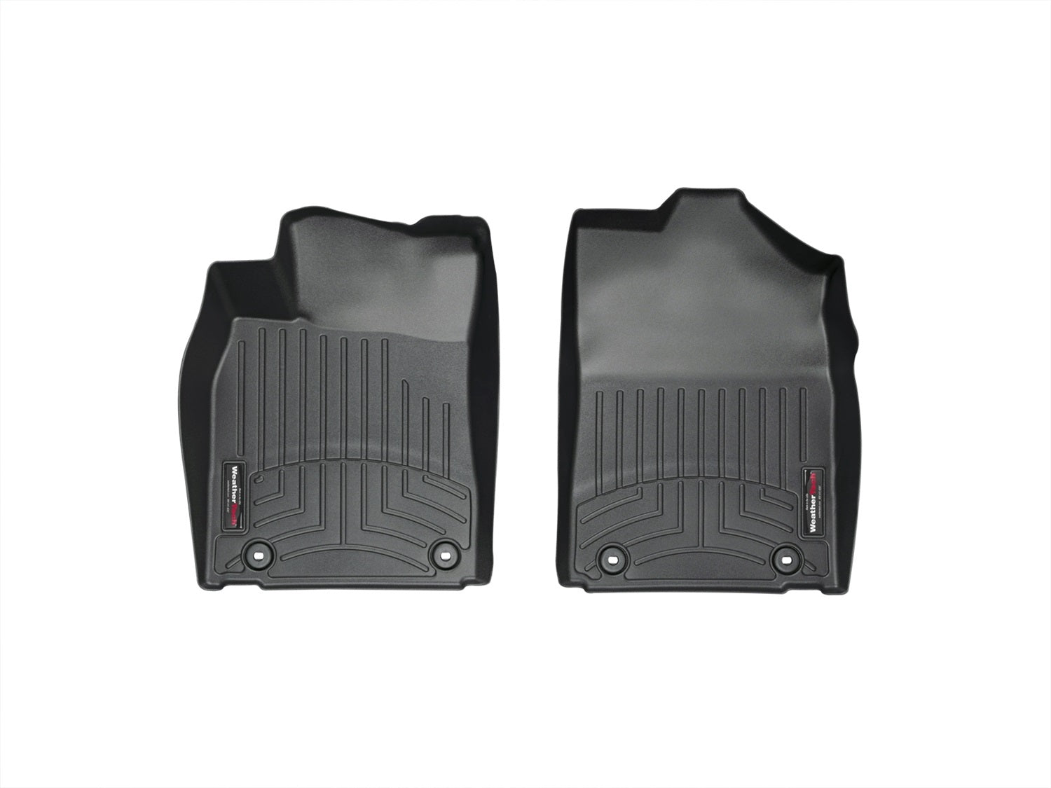 Weathertech 444761 FloorLiner™ DigitalFit®; Black; Front; Weathertech 444761