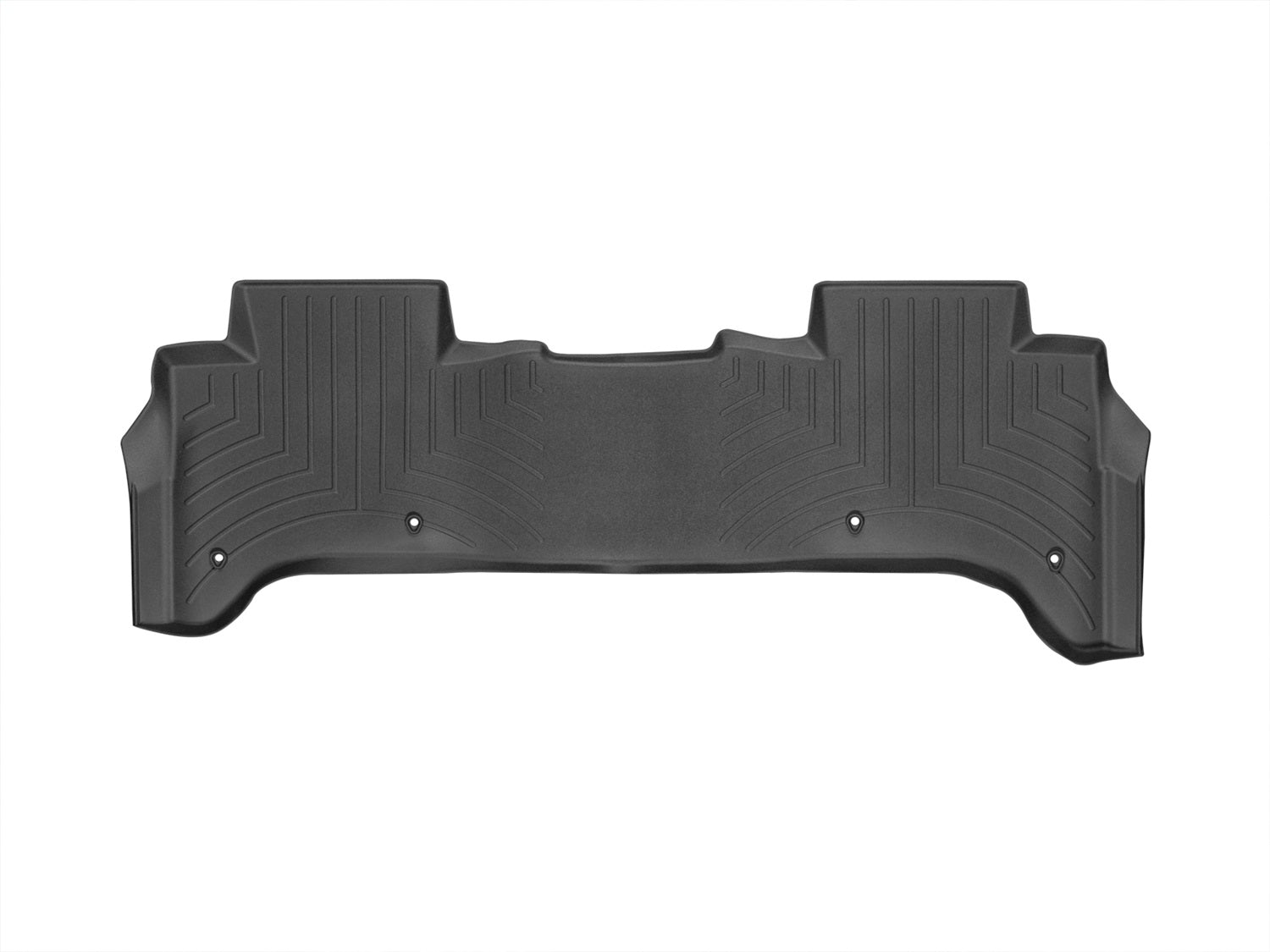 Weathertech 444803 FloorLiner™ DigitalFit®; Black; Rear; Weathertech 444803