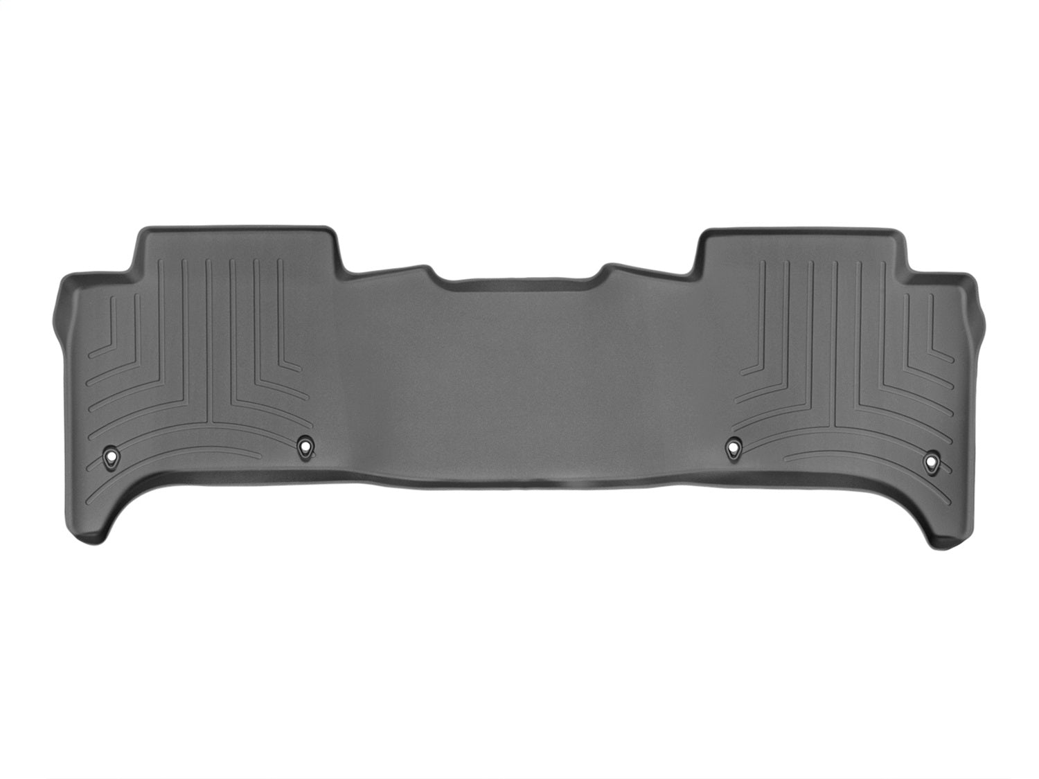 Weathertech 444804 FloorLiner™ DigitalFit®; Black; Rear; Weathertech 444804