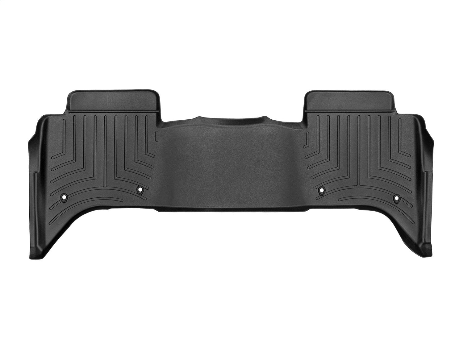 Weathertech 444809 FloorLiner™ DigitalFit®; Black; Rear; Weathertech 444809