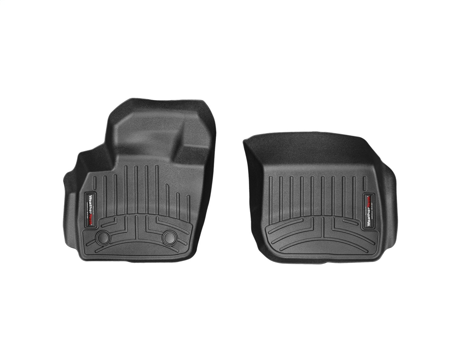 Weathertech 444831 FloorLiner™ DigitalFit®; Black; Front; Weathertech 444831