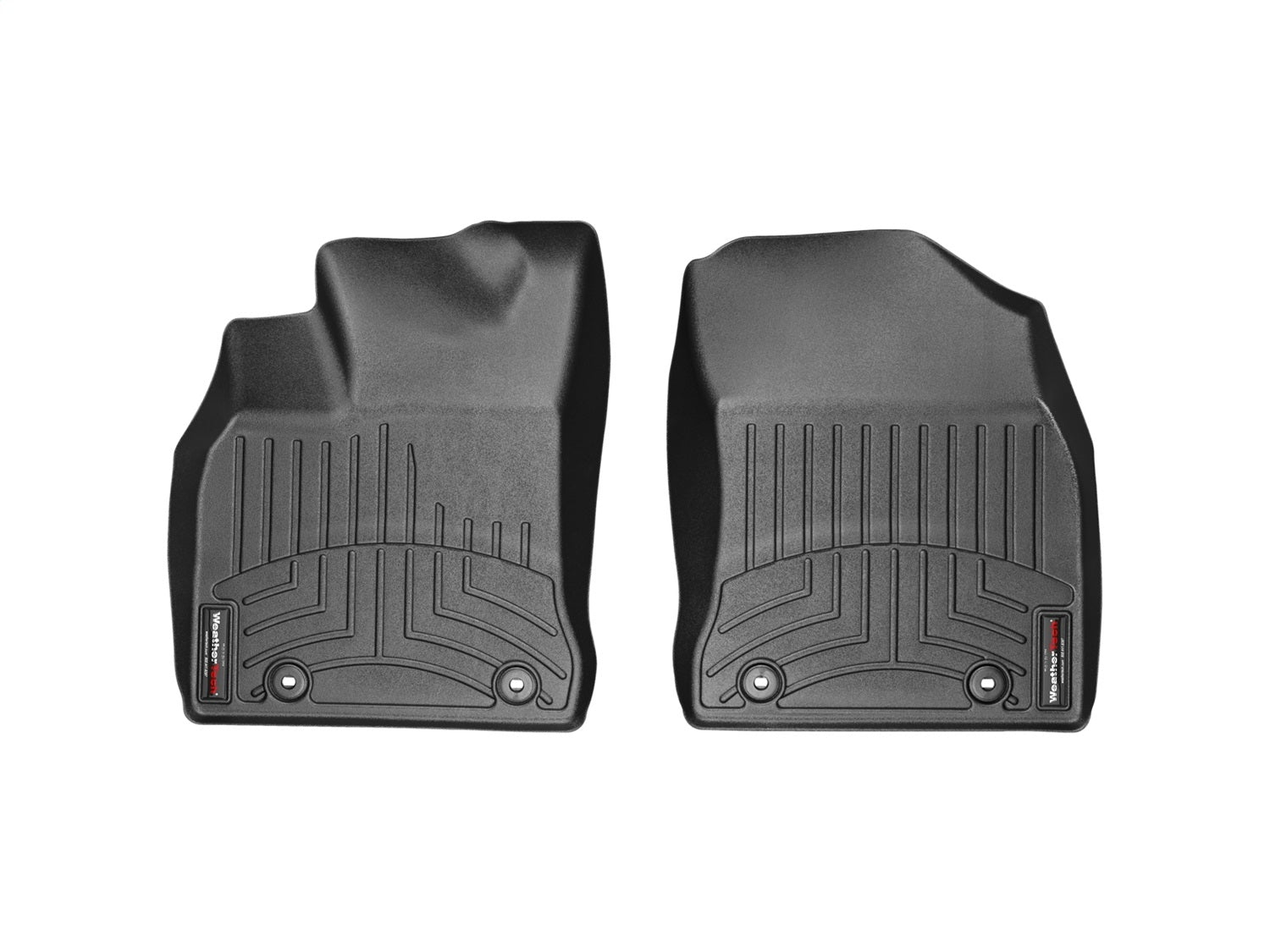 Weathertech 444841 FloorLiner™ DigitalFit®; Black; Front; Weathertech 444841