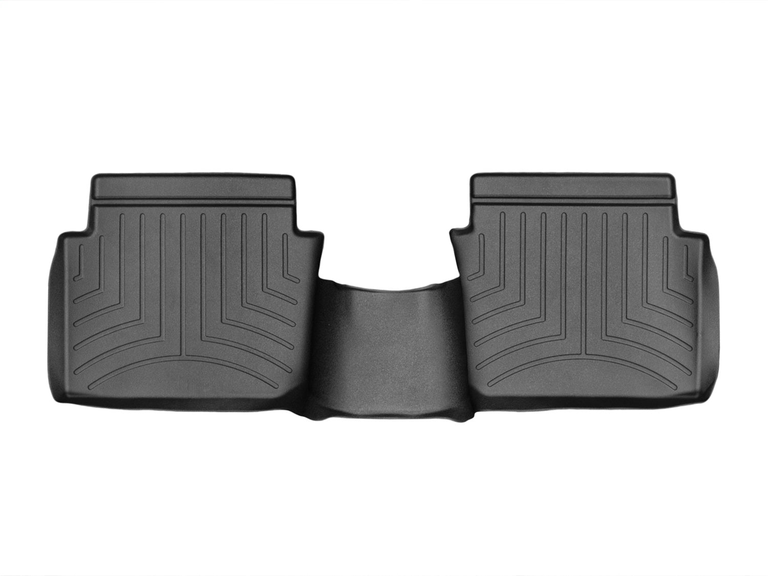 Weathertech 444863 FloorLiner™ DigitalFit®; Black; Rear; Weathertech 444863