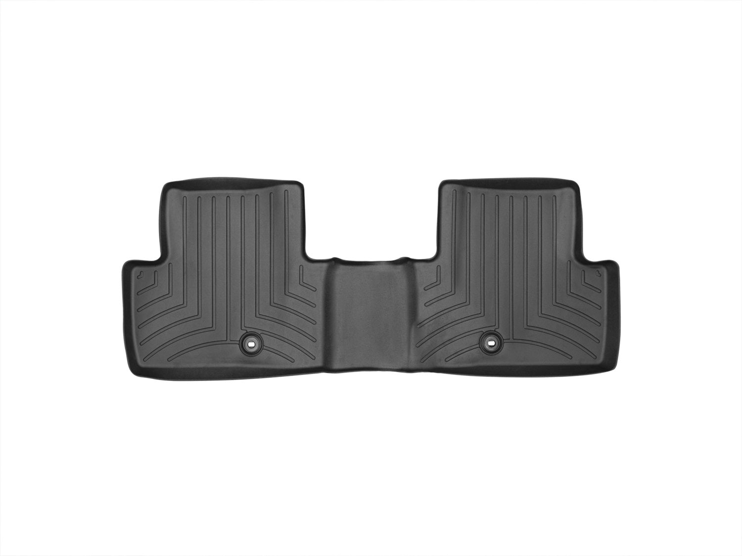 Weathertech 444922 FloorLiner™ DigitalFit®; Black; Rear; Weathertech 444922