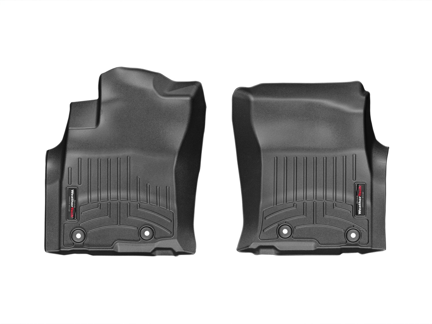 Weathertech 444931 FloorLiner™ DigitalFit®; Black; Front; Weathertech 444931