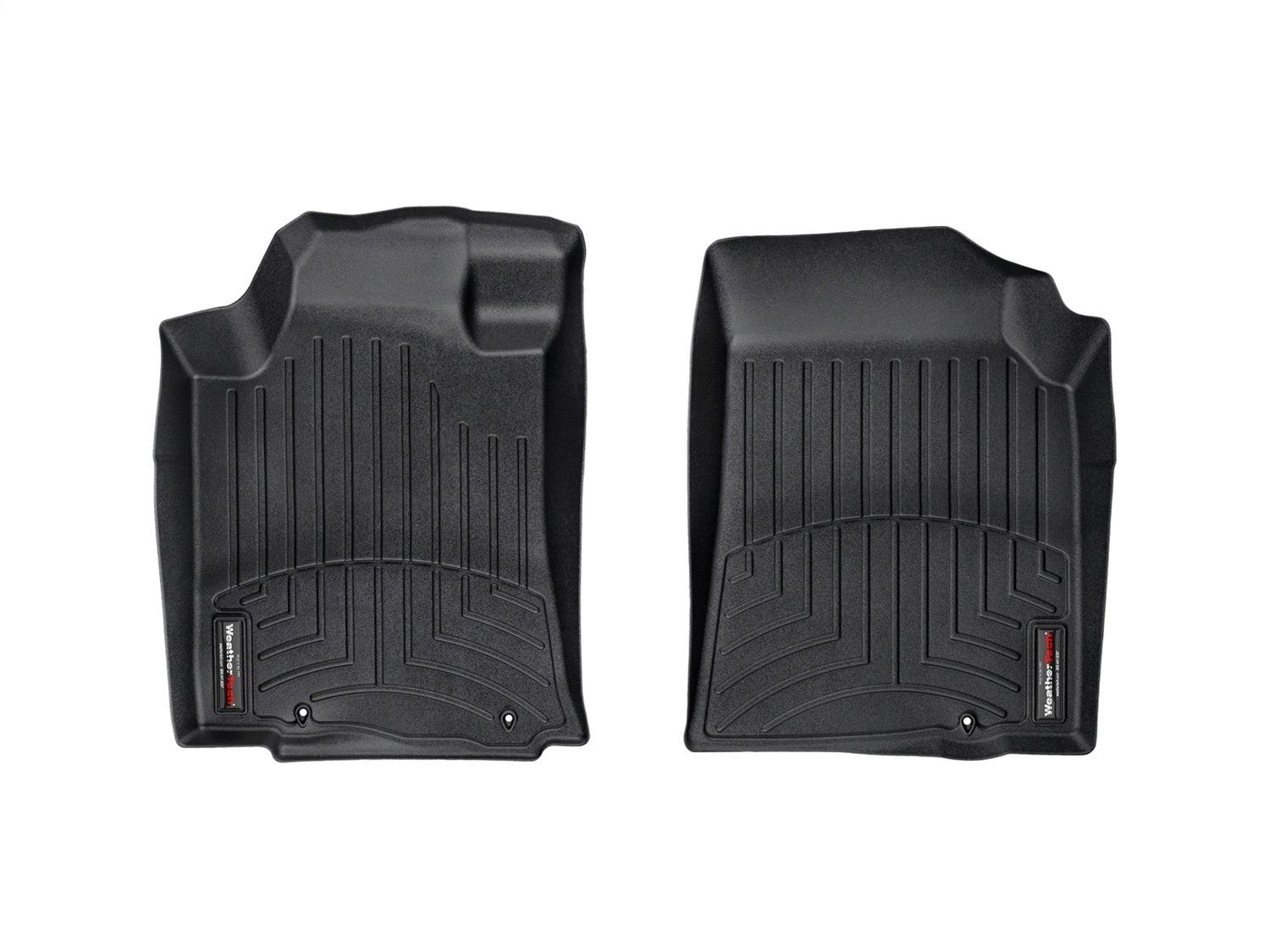 Weathertech 444981 FloorLiner™ DigitalFit®; Black; Front; Weathertech 444981