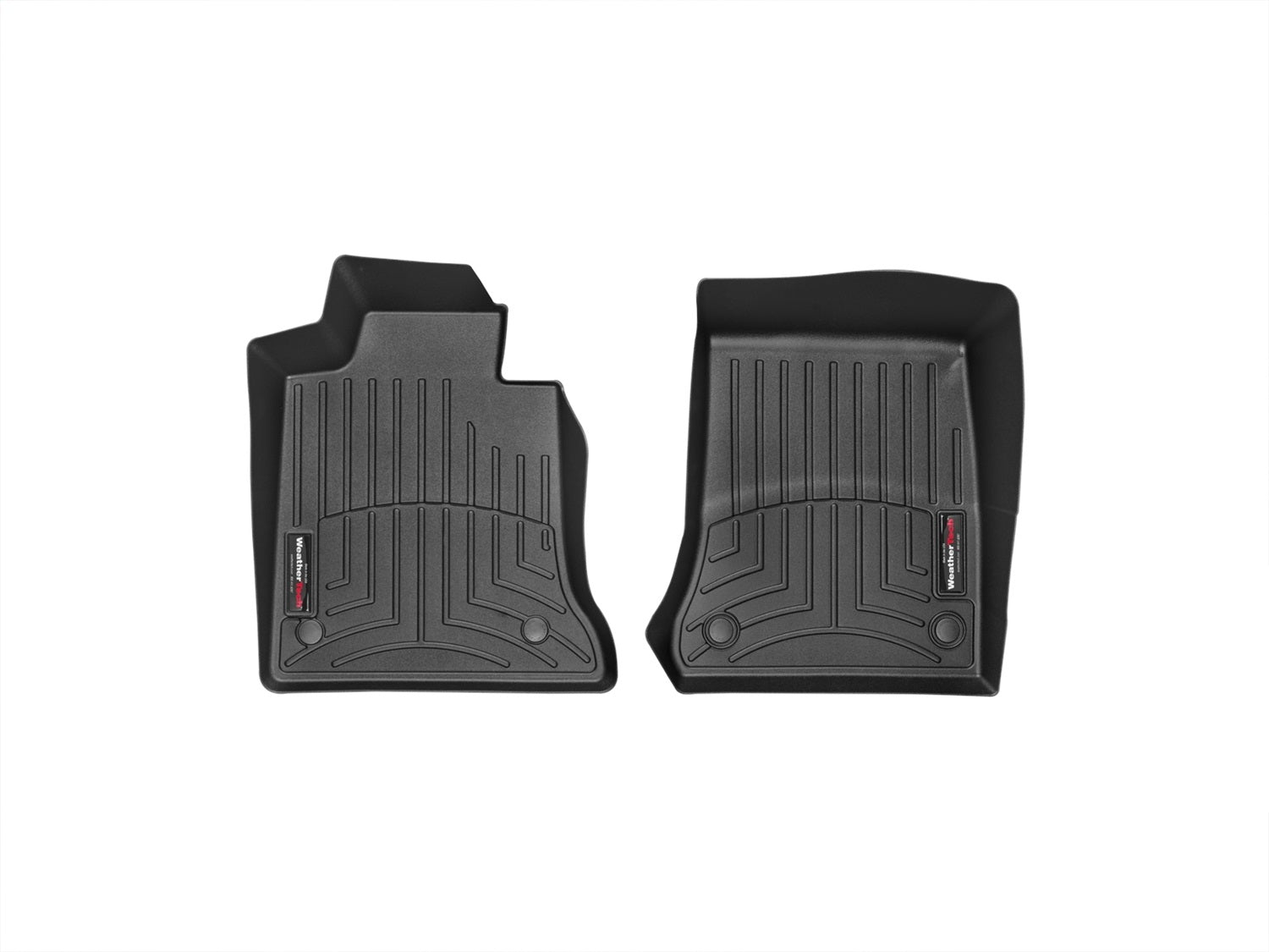 Weathertech 445011 FloorLiner™ DigitalFit®; Black; Front; Weathertech 445011