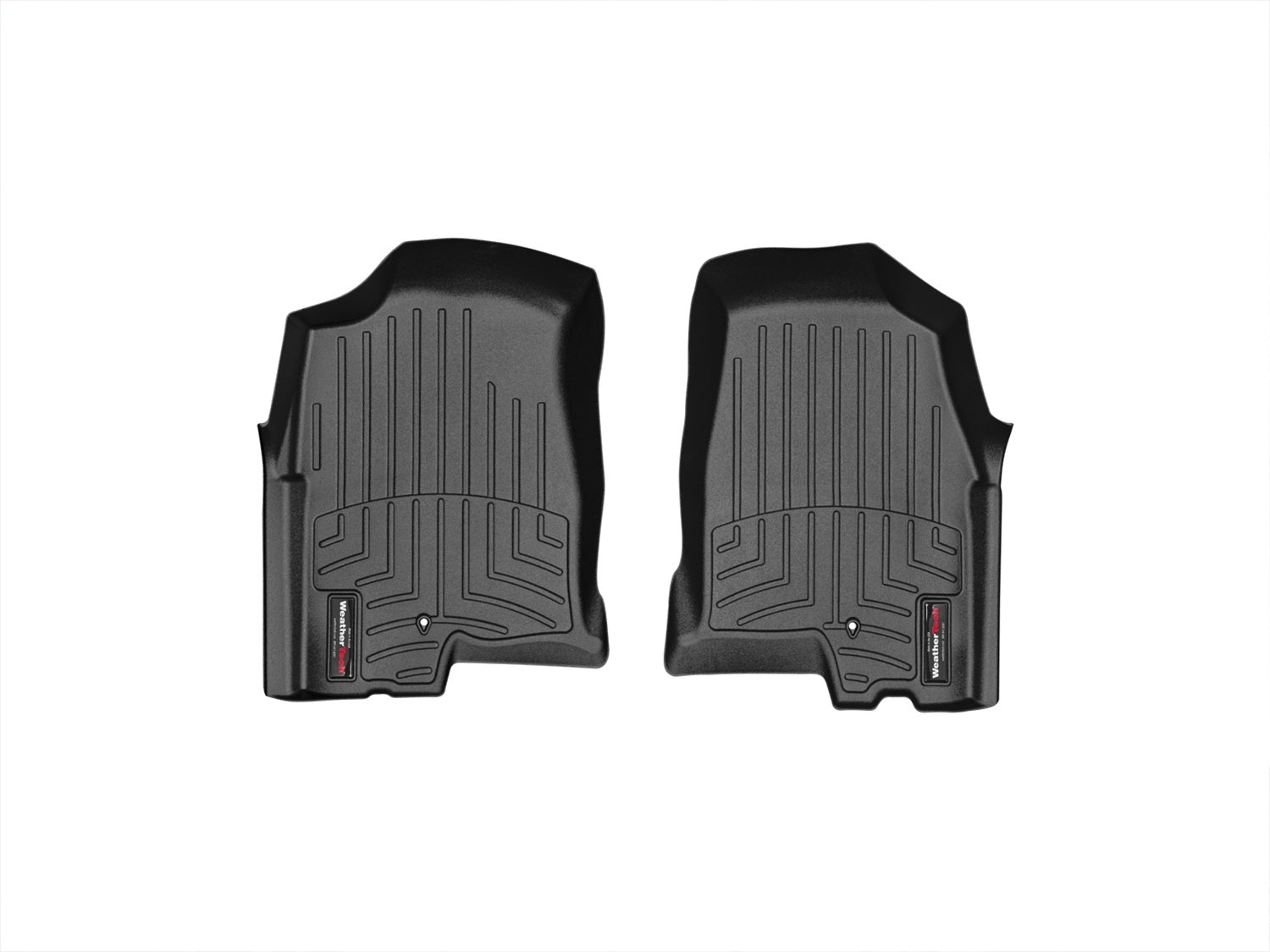 Weathertech 445021 FloorLiner™ DigitalFit®; Black; Front; Weathertech 445021