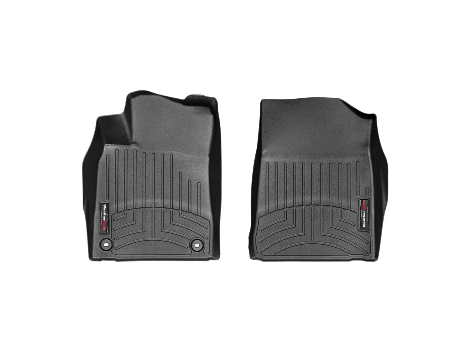 Weathertech 445031 FloorLiner™ DigitalFit®; Black; Front; Weathertech 445031
