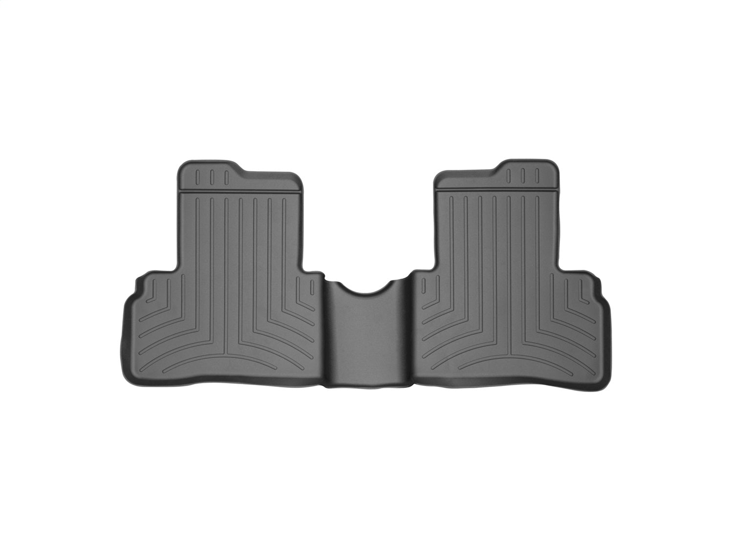 Weathertech 445042 FloorLiner™ DigitalFit®; Black; Rear; Weathertech 445042