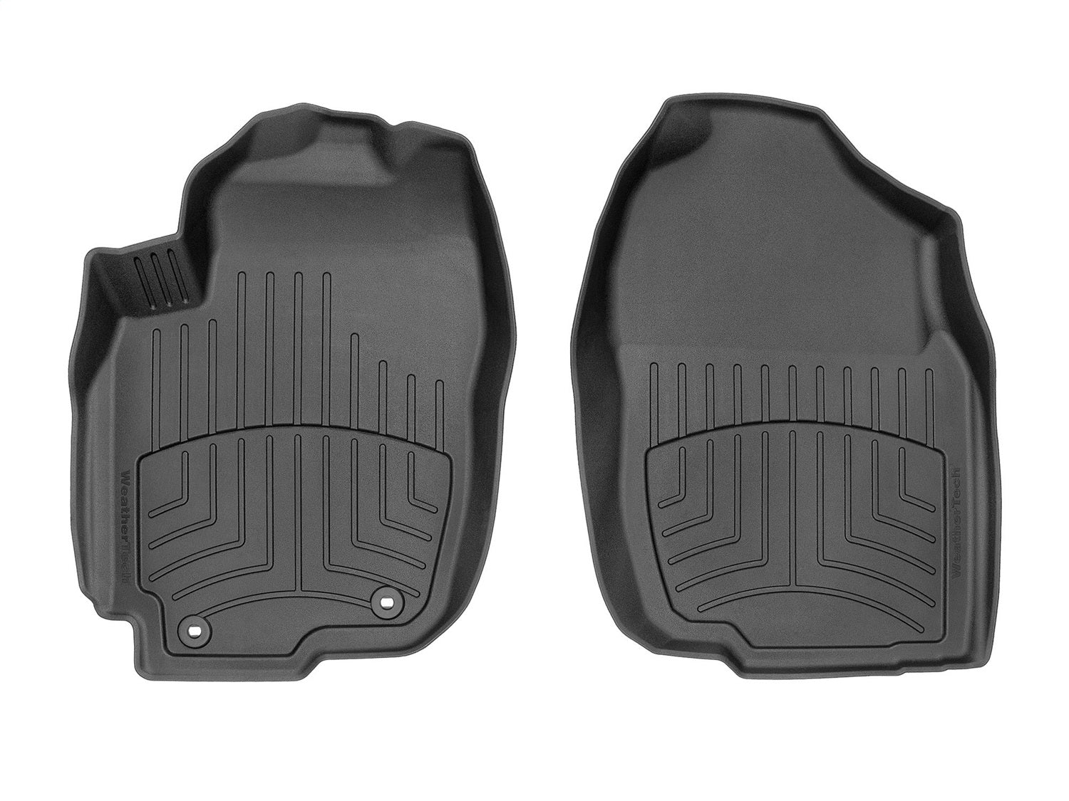 Weathertech 445101IM FloorLiner™ HP; Black; Front; Weathertech 445101IM
