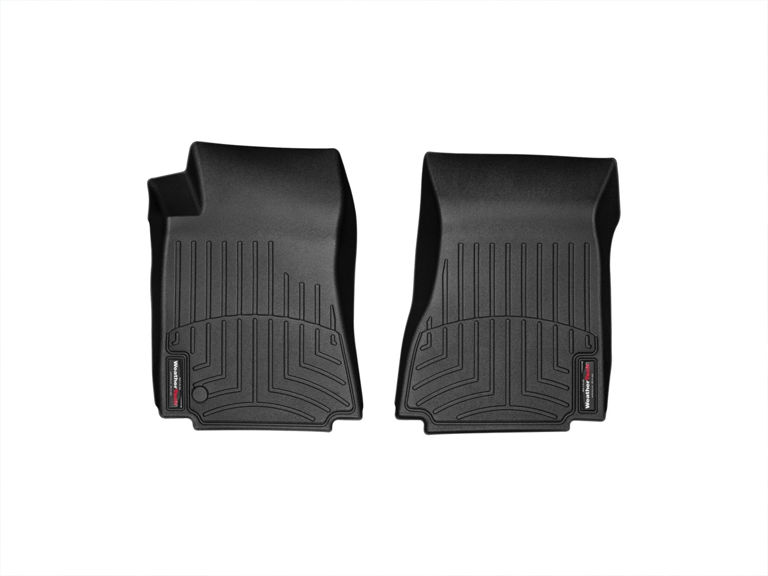 Weathertech 445201 FloorLiner™ DigitalFit®; Black; Front; Weathertech 445201