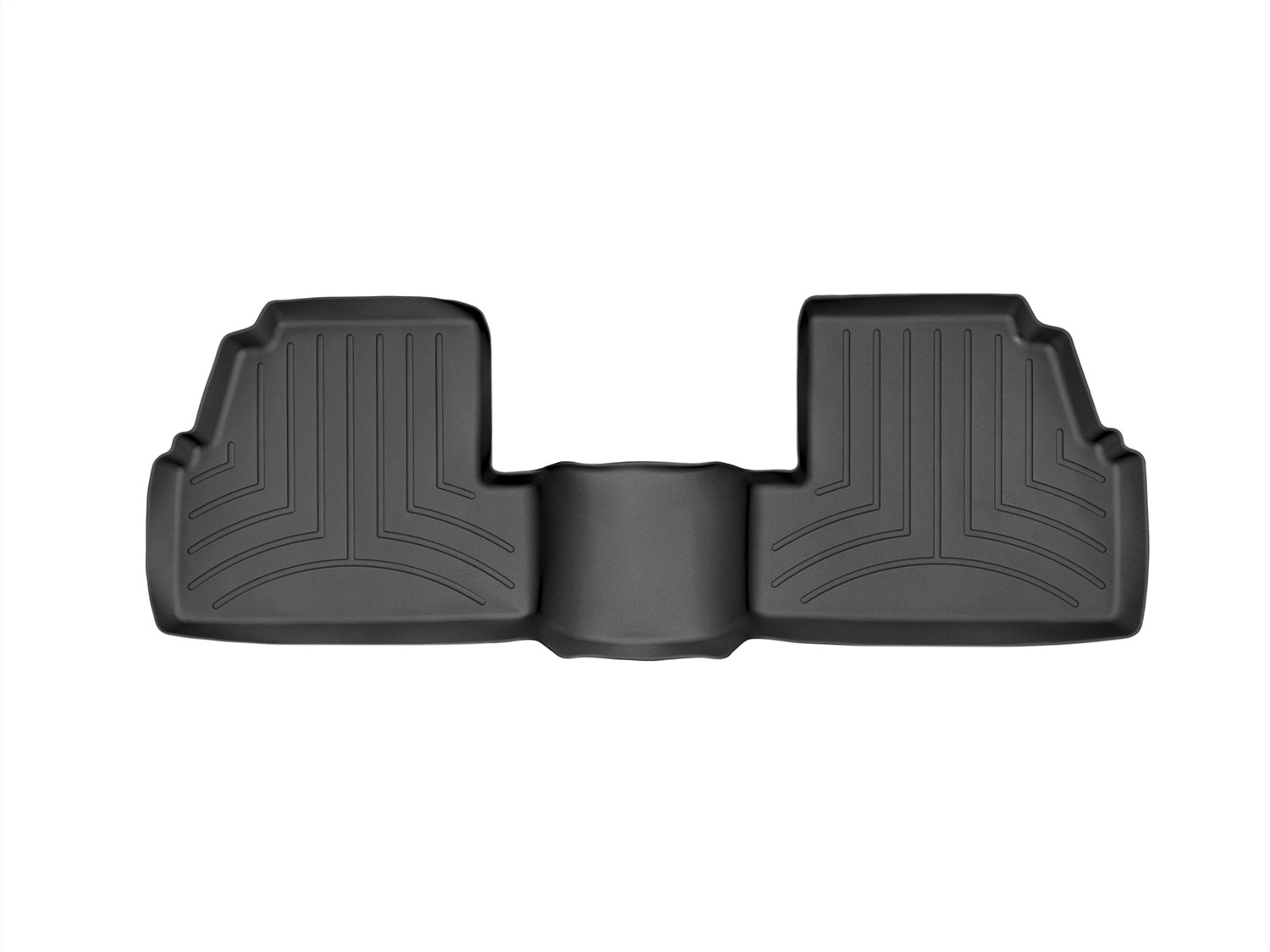 Weathertech 445322 FloorLiner™ DigitalFit®; Black; Rear; Weathertech 445322
