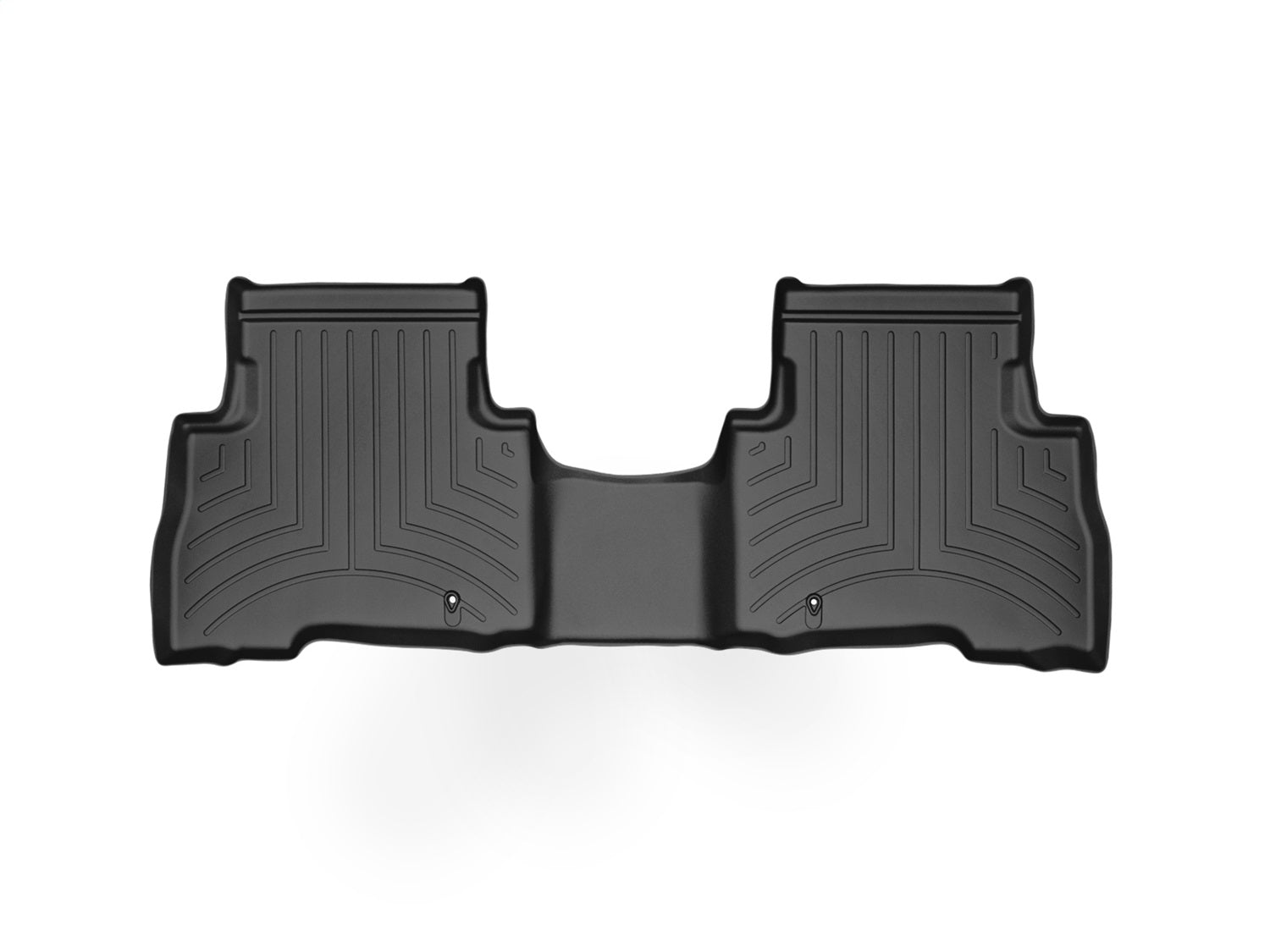 Weathertech 445562 FloorLiner™ DigitalFit®; Black; Rear; Weathertech 445562