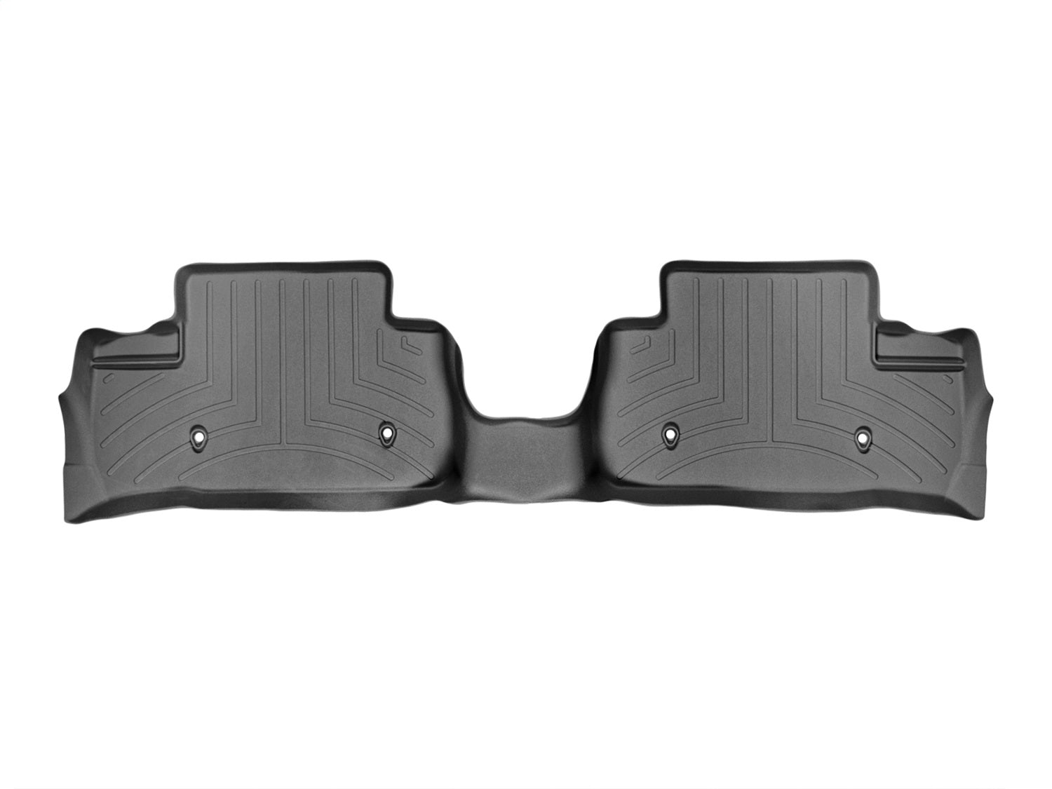 Weathertech 445632 FloorLiner™ DigitalFit®; Black; Rear; Weathertech 445632