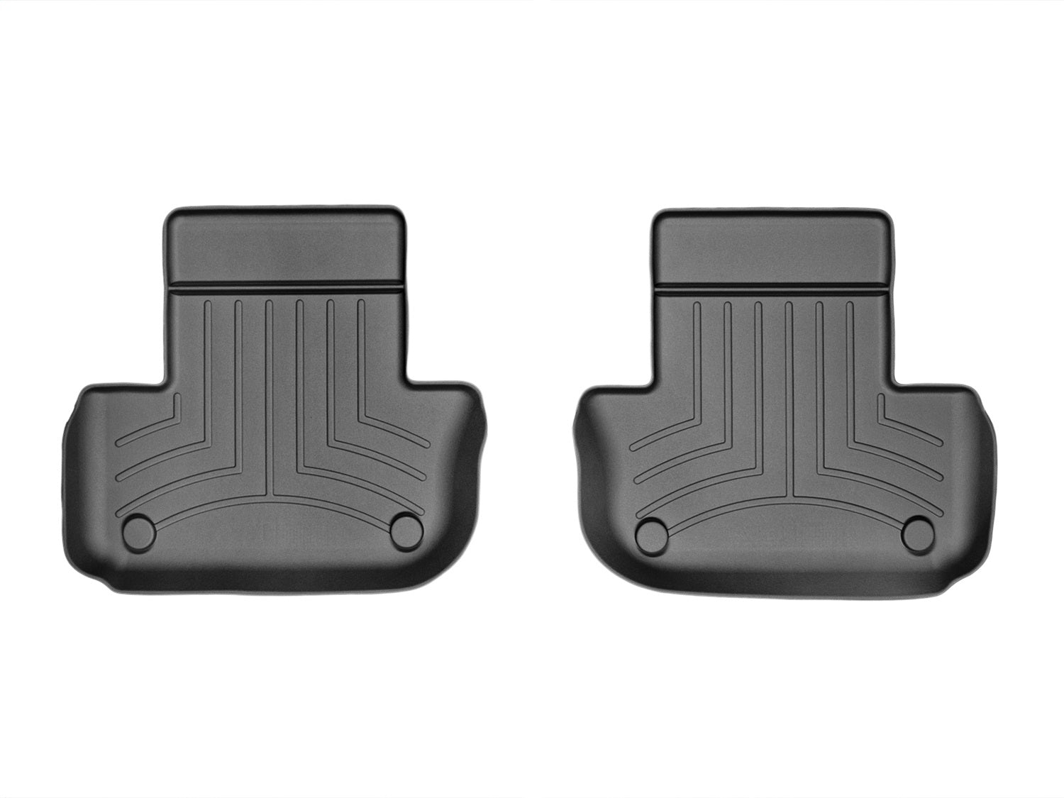 Weathertech 445653 FloorLiner™ DigitalFit®; Black; Rear; Weathertech 445653