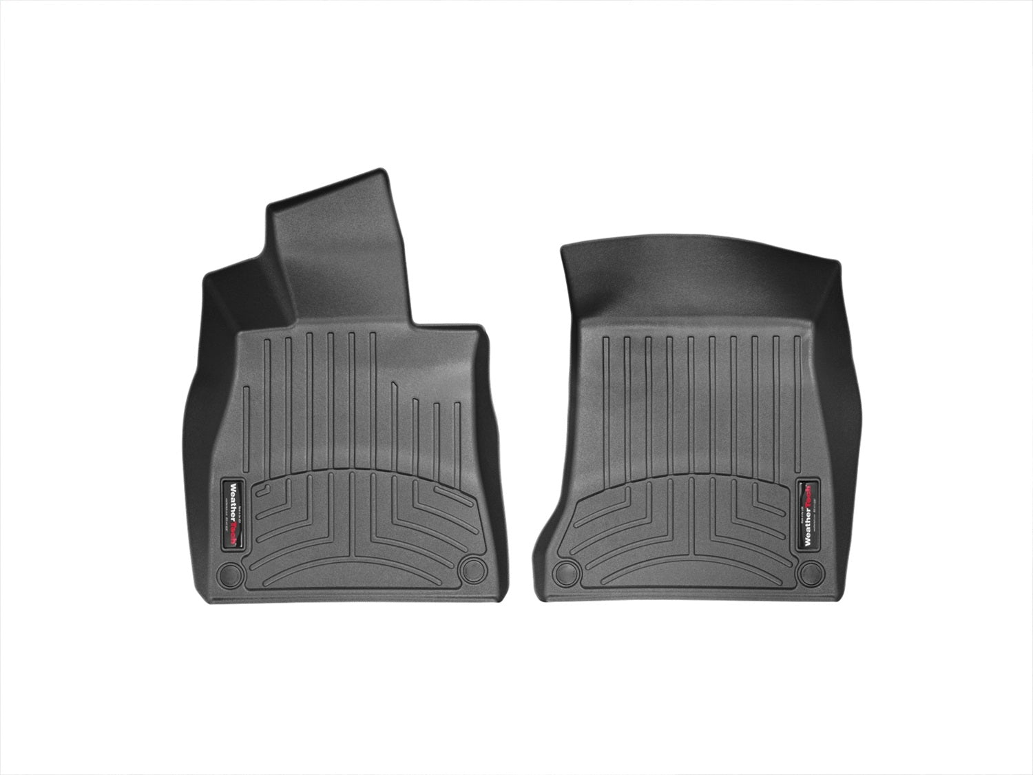 Weathertech 445711 FloorLiner™ DigitalFit®; Black; Front; Weathertech 445711