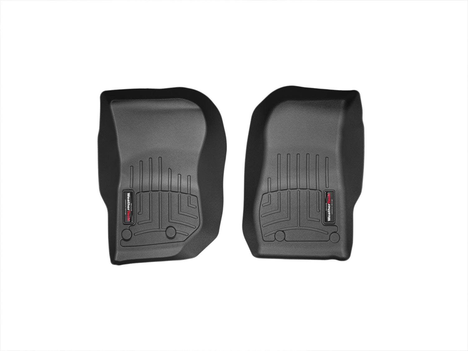 Weathertech 445731 FloorLiner™ DigitalFit®; Black; Front; Weathertech 445731