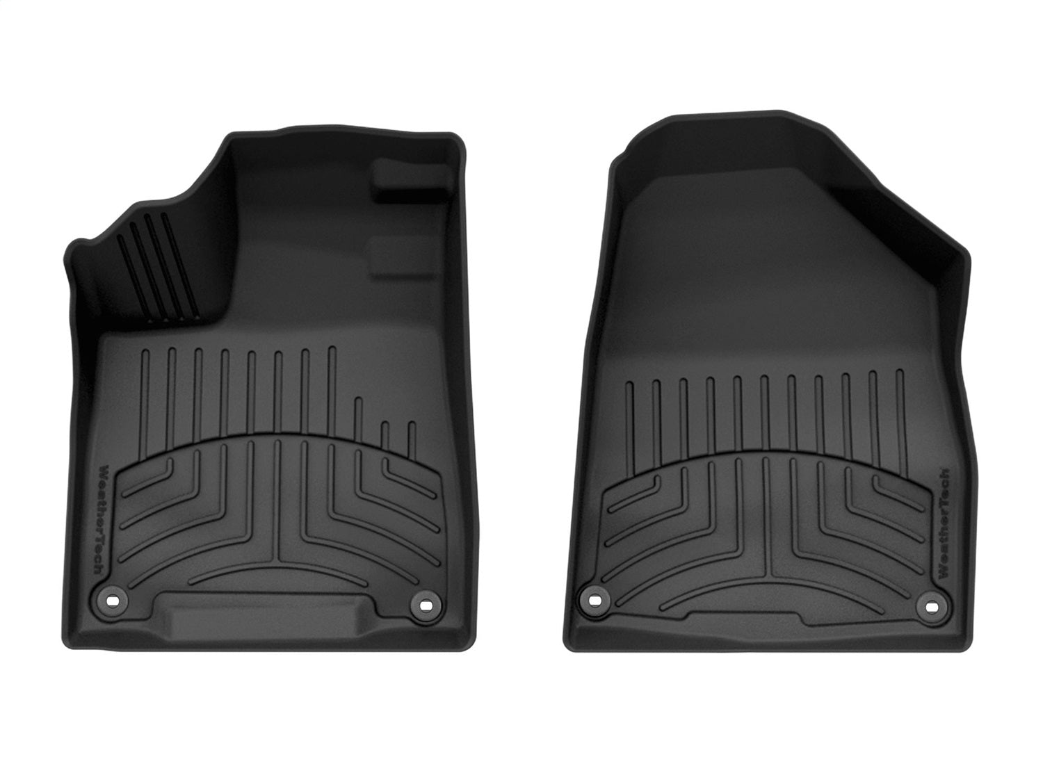 Weathertech 445761IM FloorLiner™ HP; Black; Front; Weathertech 445761IM