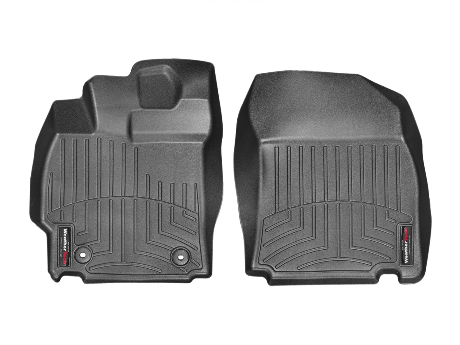 Weathertech 445791 FloorLiner™ DigitalFit®; Black; Front; Weathertech 445791