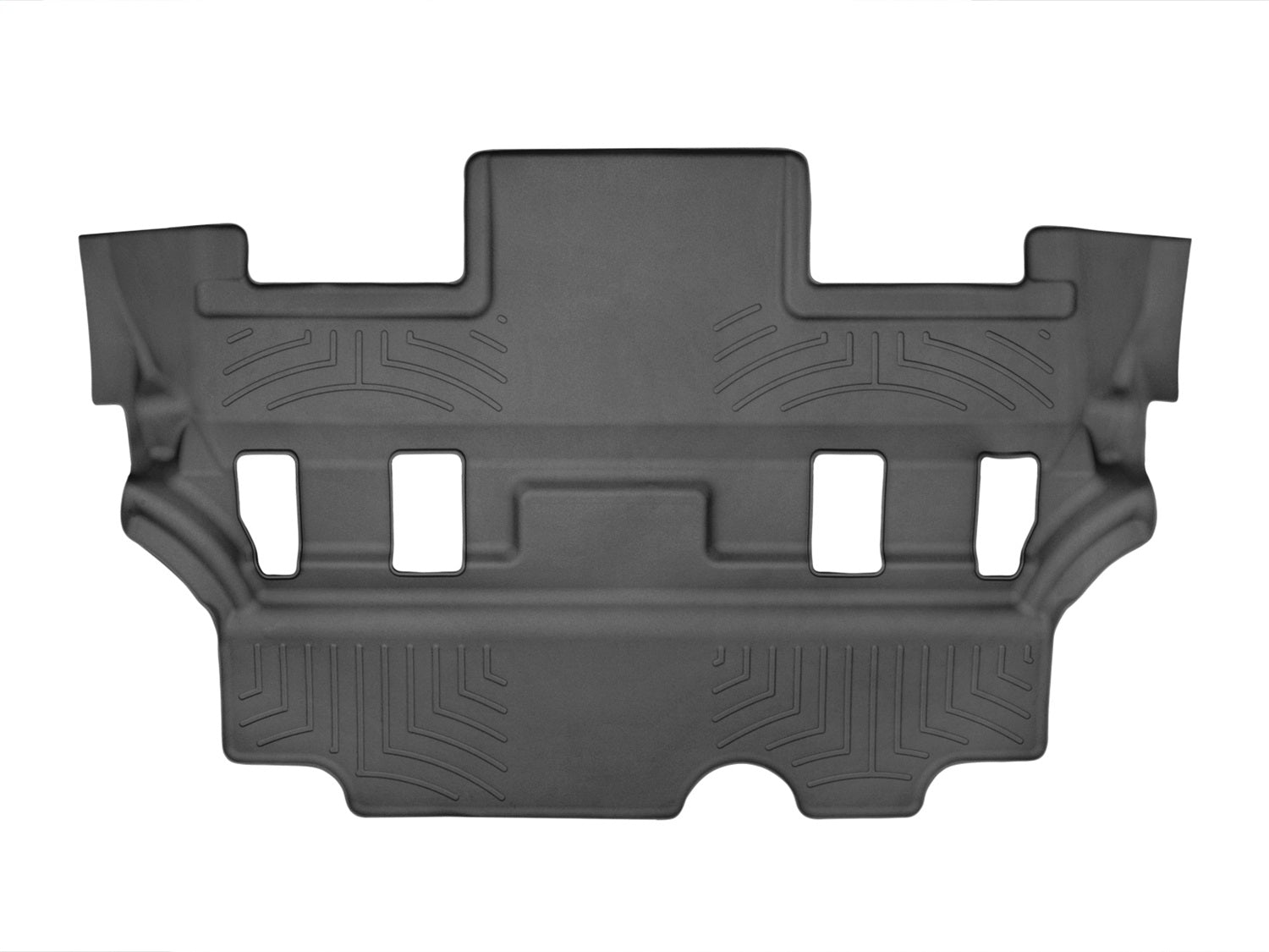 Weathertech 446077 FloorLiner™ DigitalFit®; Black; Third Row; Weathertech 446077