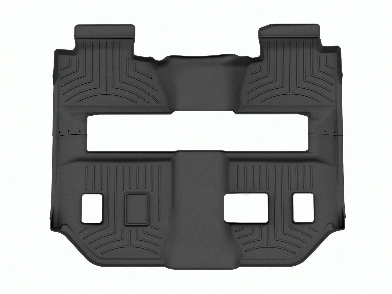 Weathertech 446078IM FloorLiner™ HP; Black; Rear and Third Row; Weathertech 446078IM