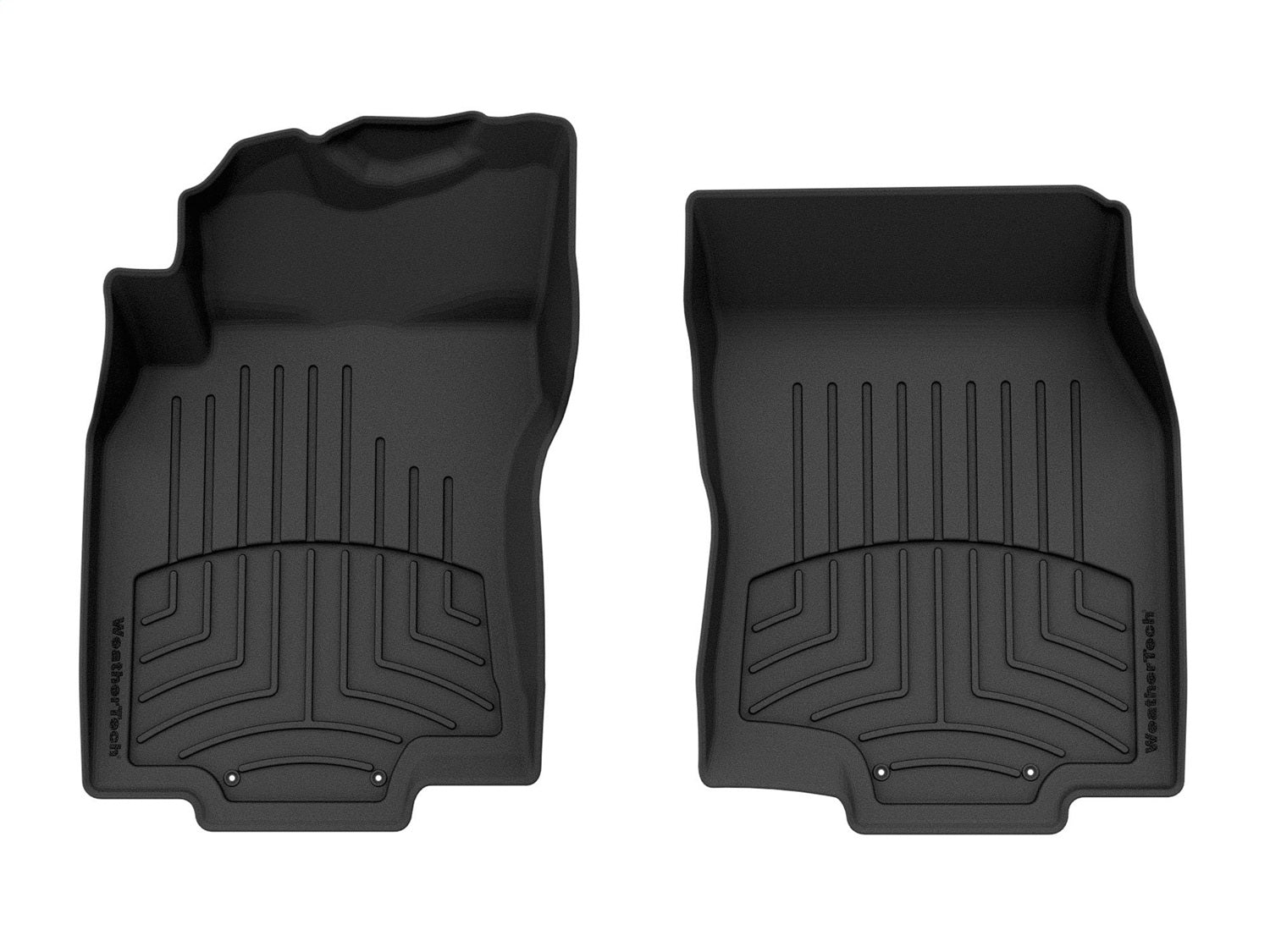 Weathertech 446301IM FloorLiner™ HP; Black; Front; Weathertech 446301IM