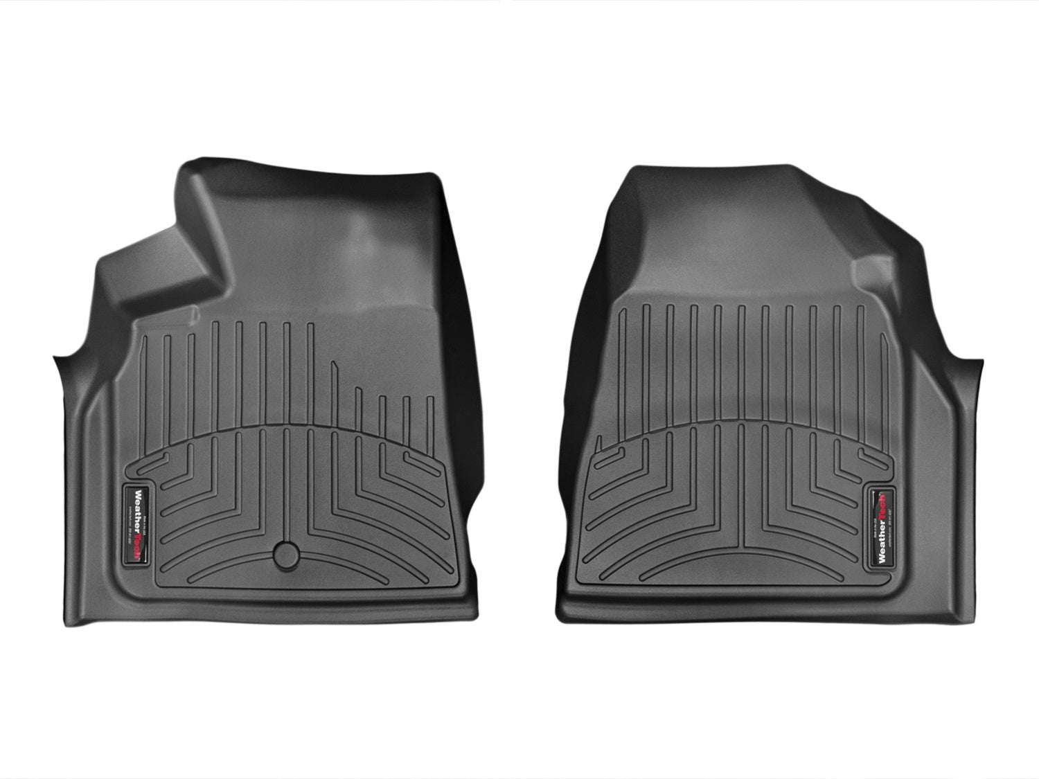 Weathertech 447021 FloorLiner™ DigitalFit®; Black; Front; Weathertech 447021