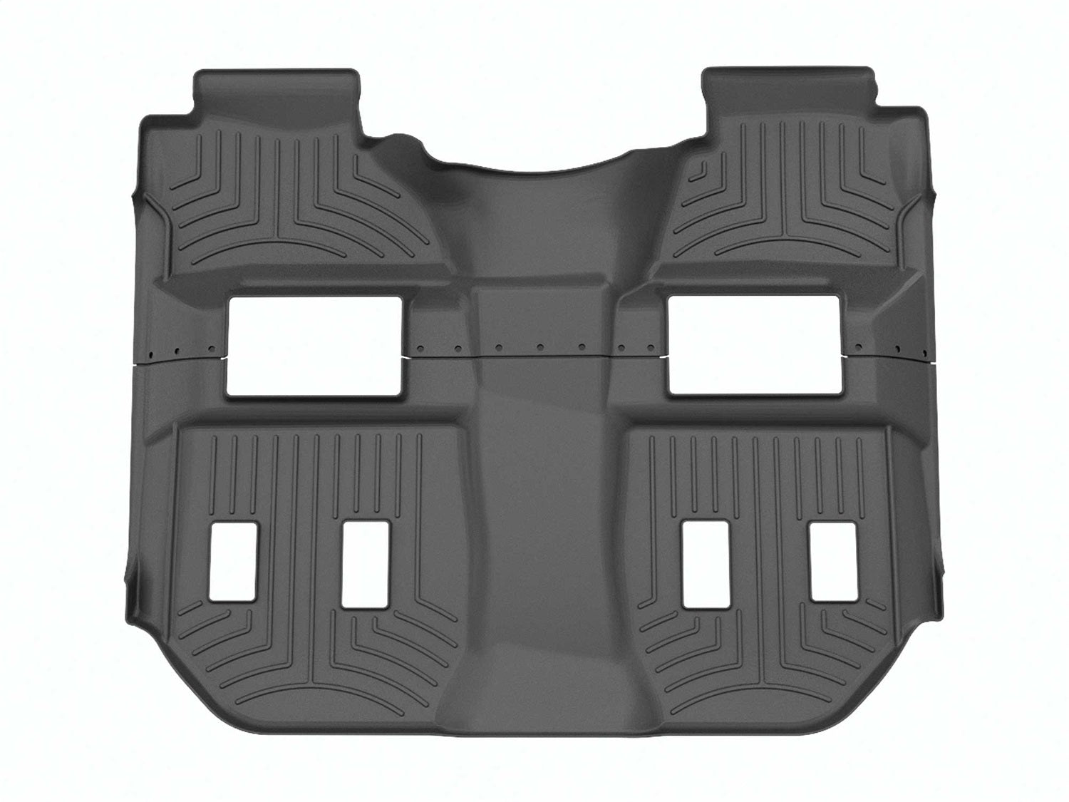 Weathertech 447672IM FloorLiner™ HP; Black; Rear and Third Row Coverage; 2 Pcs.; Weathertech 447672IM