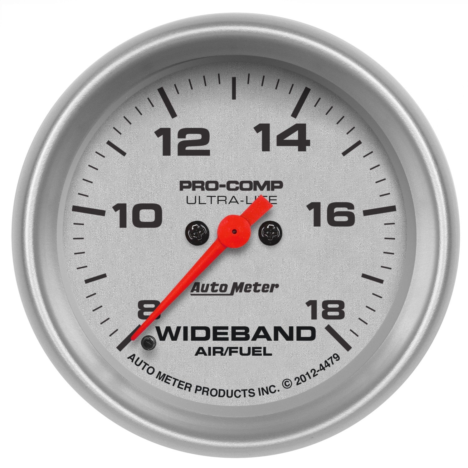 AutoMeter 4479 GAUGE; AIR/FUEL RATIO-WIDEBAND; ANALOG; 2 5/8in.; 8:1-18:1; STEPPER MOTOR; UL AutoMeter 4479