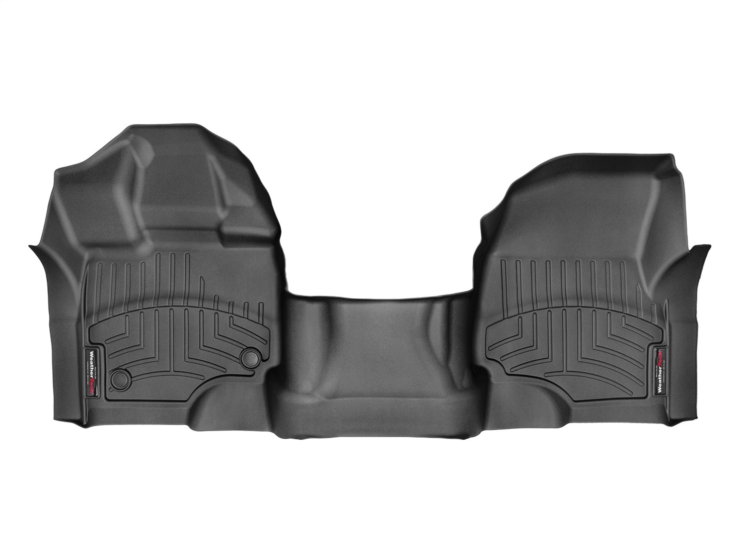 Weathertech 447931 FloorLiner™ DigitalFit®; Black; Front; Over The Hump; Weathertech 447931