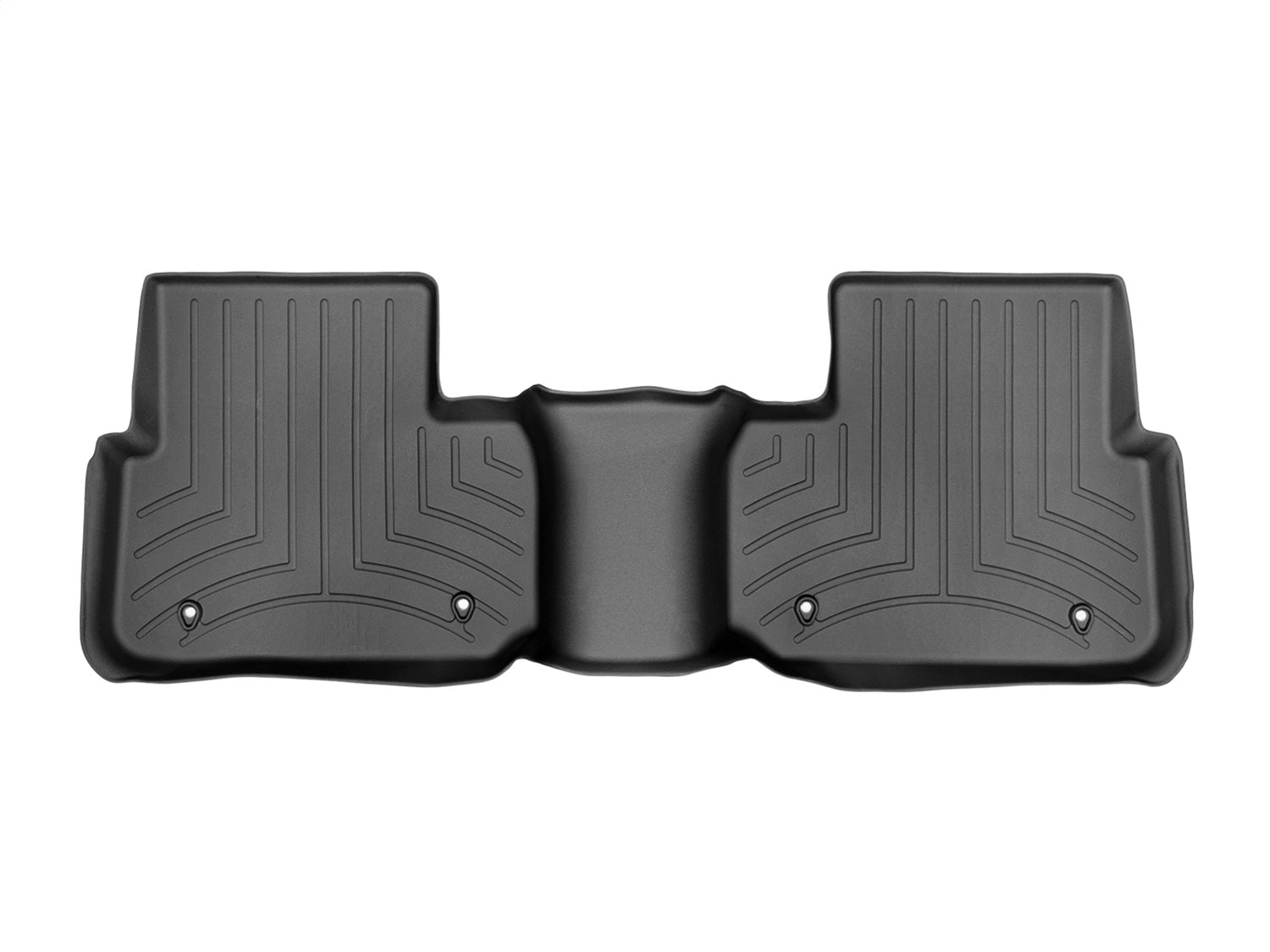 Weathertech 447962 FloorLiner™ DigitalFit®; Black; Rear; Weathertech 447962