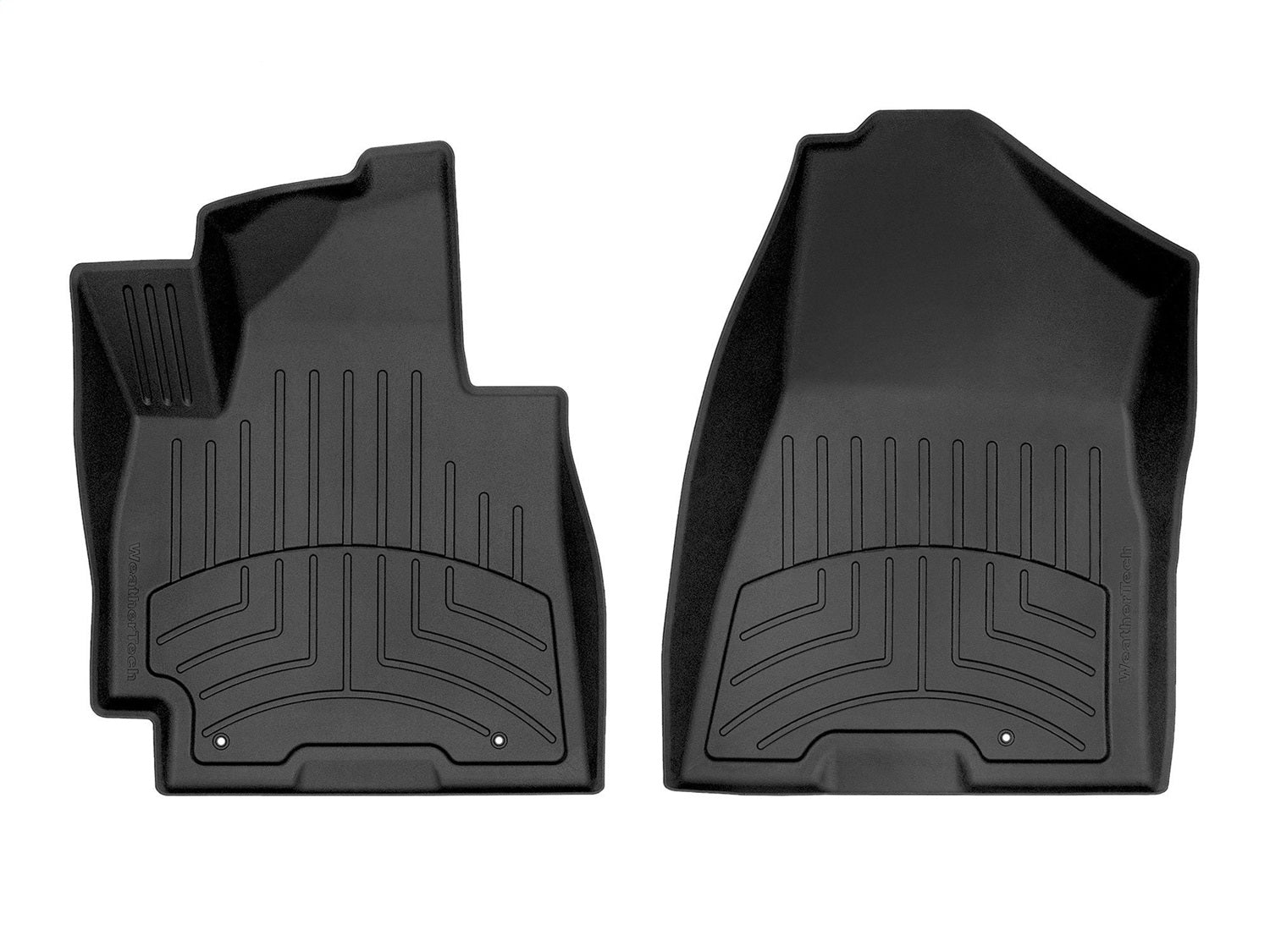 Weathertech 448161IM FloorLiner™ HP; Black; Front; Weathertech 448161IM