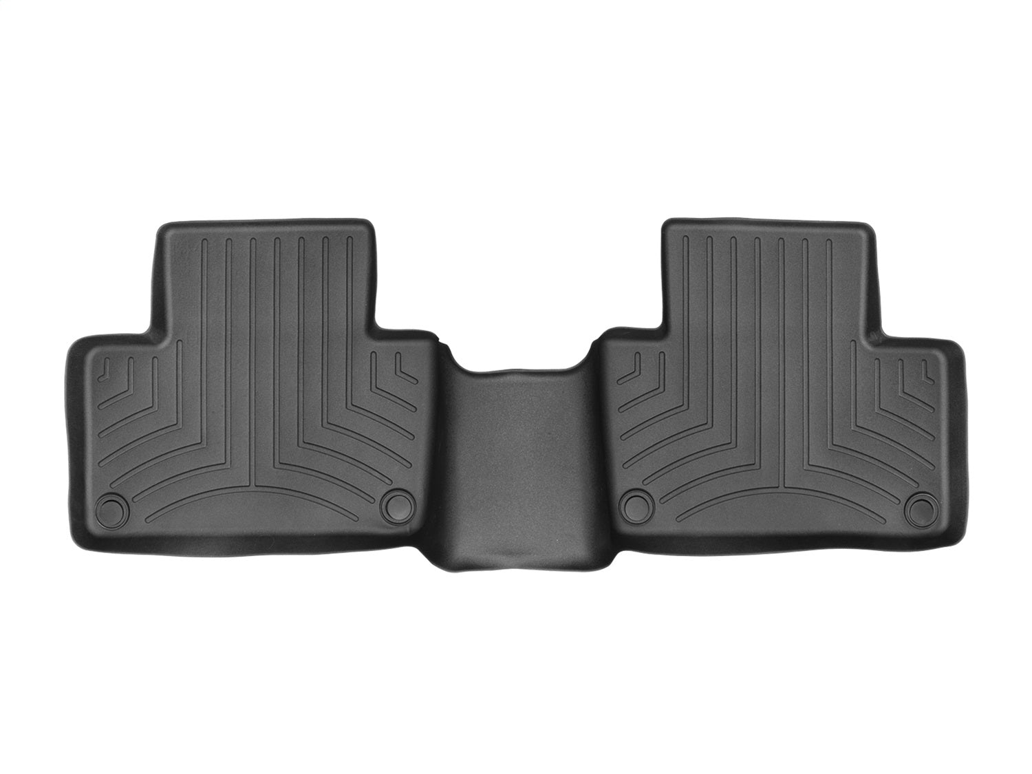Weathertech 448282 FloorLiner™ DigitalFit®; Black; Rear; Weathertech 448282