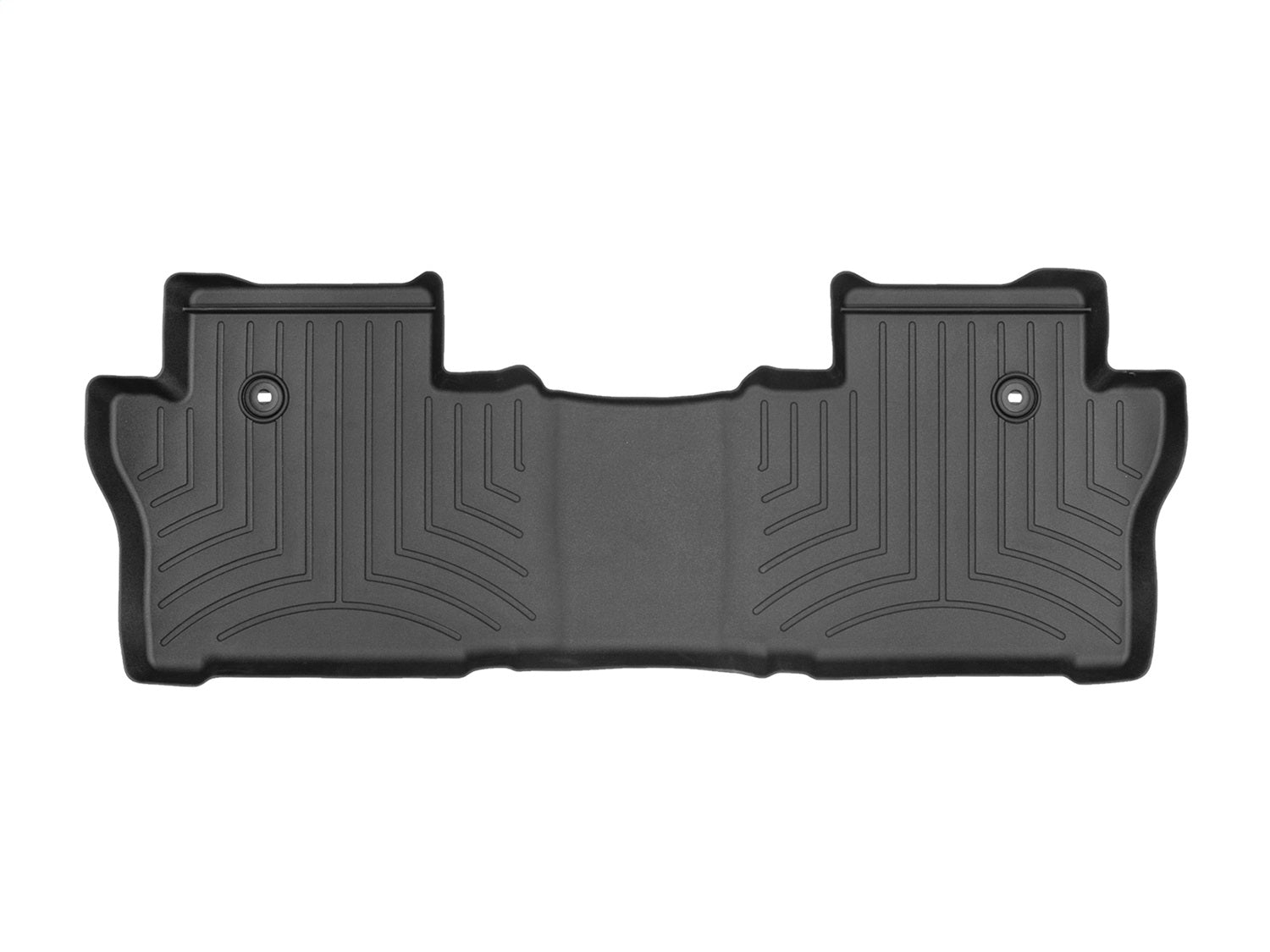 Weathertech 448395 FloorLiner™ DigitalFit®; Black; Rear; Weathertech 448395