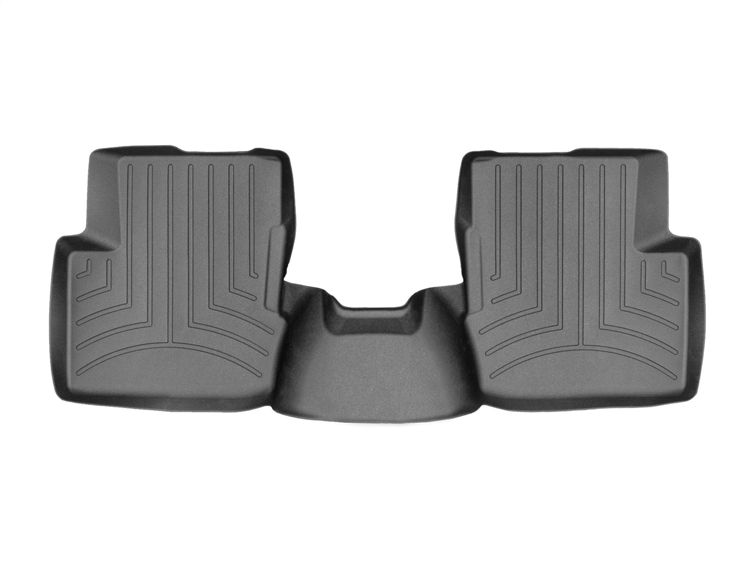 Weathertech 448402 FloorLiner™ DigitalFit®; Black; Rear; Weathertech 448402
