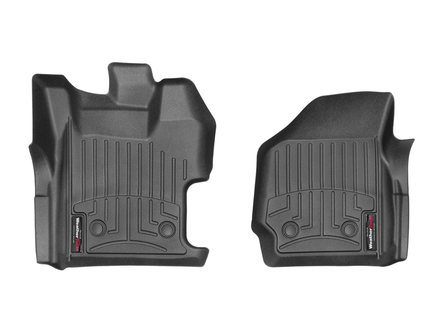 Weathertech 448631V FloorLiner™ DigitalFit®; Black; Front; Weathertech 448631V