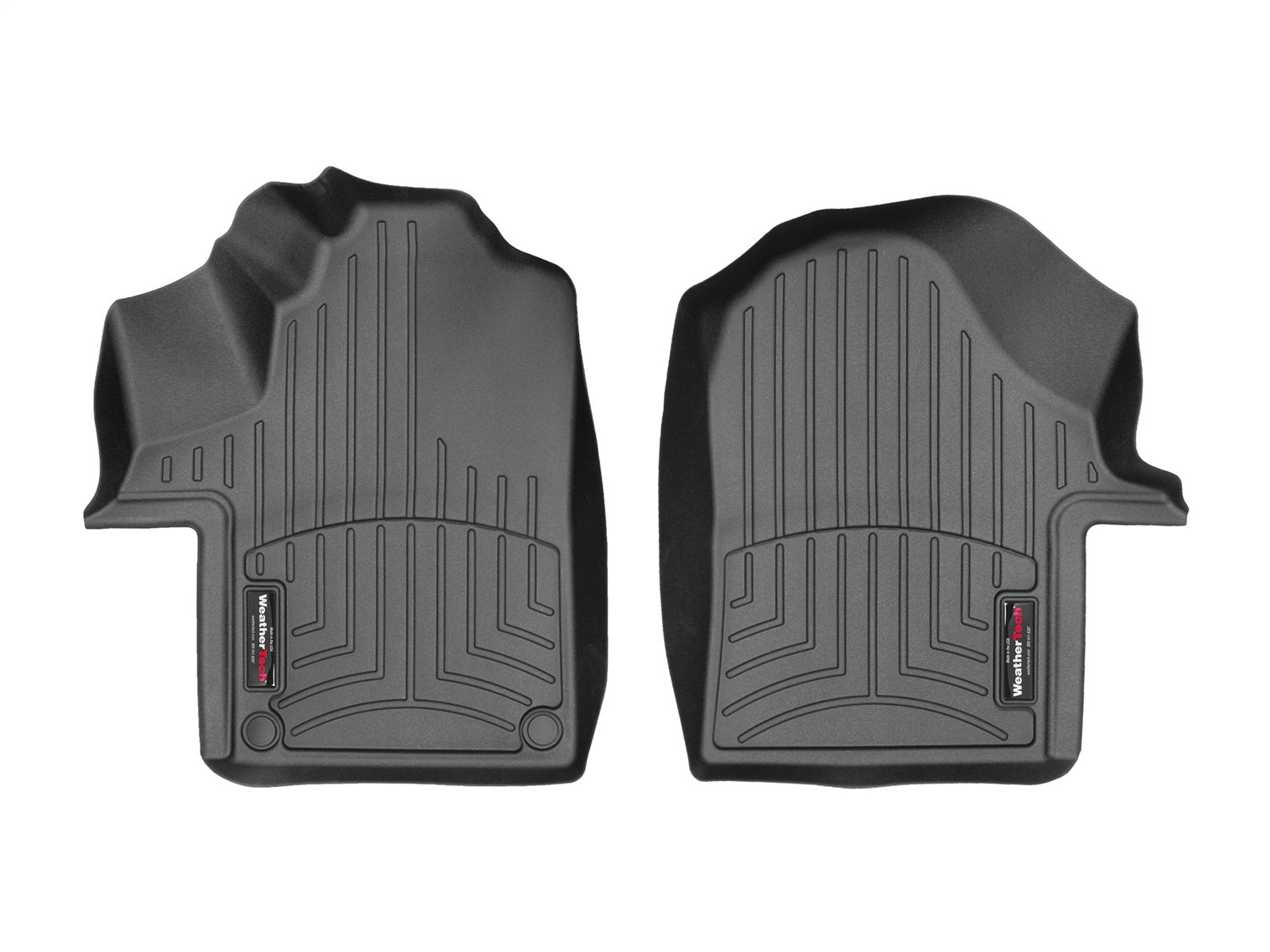 Weathertech 448731 FloorLiner™ DigitalFit®; Black; Front; Weathertech 448731