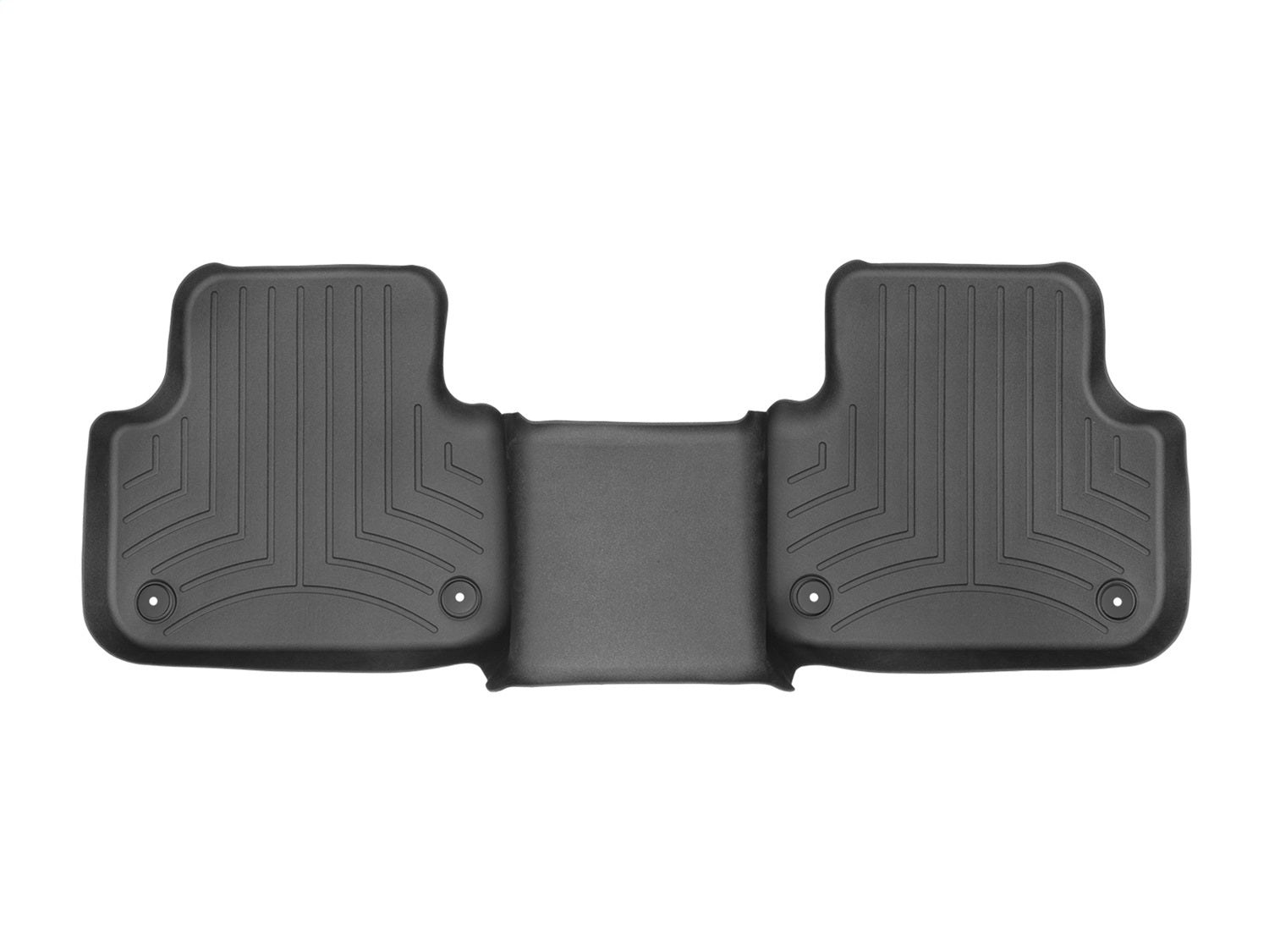 Weathertech 448872 FloorLiner™ DigitalFit®; Black; Rear; Weathertech 448872