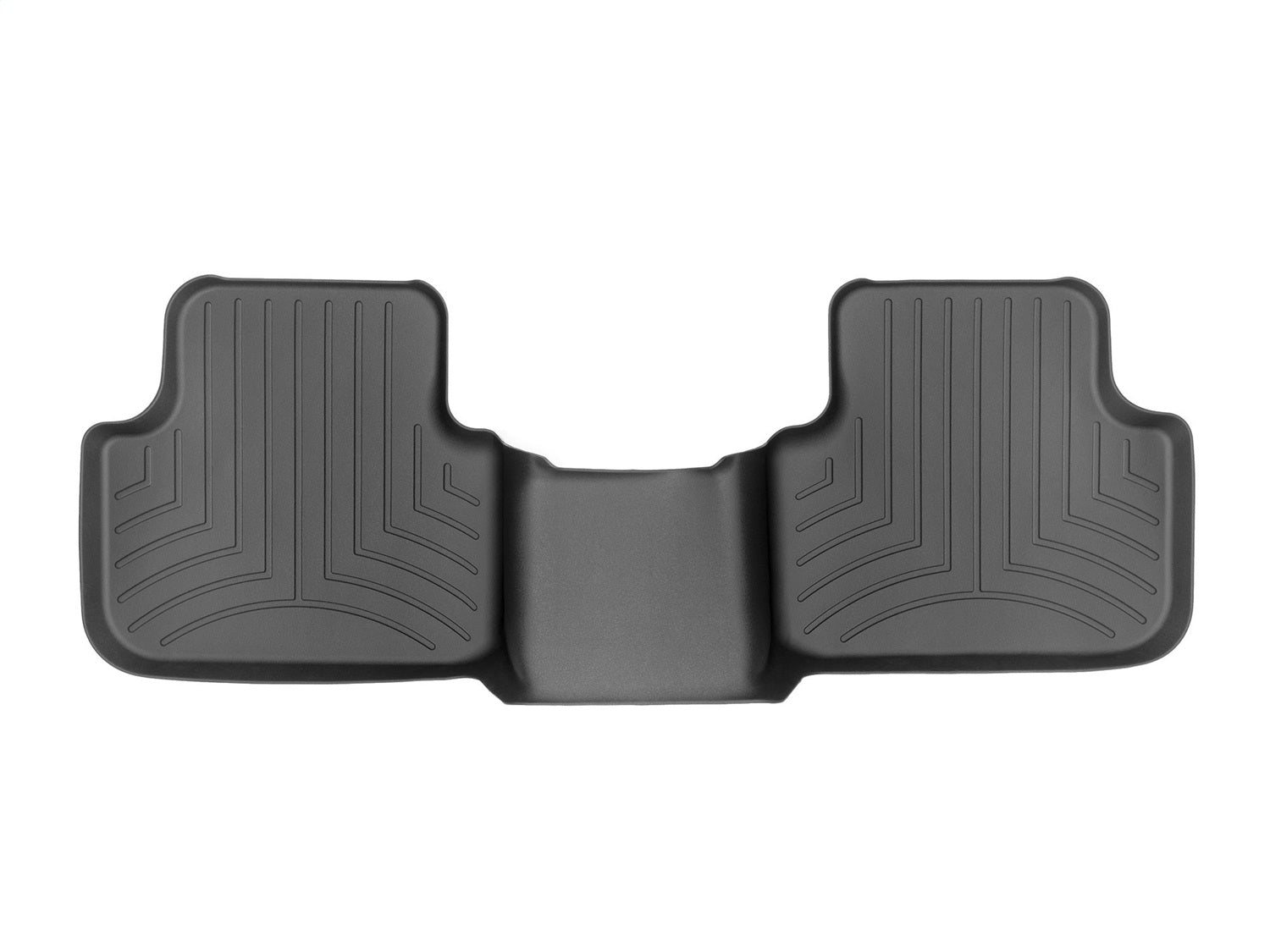 Weathertech 448875 FloorLiner™ DigitalFit®; Black; Rear; Weathertech 448875