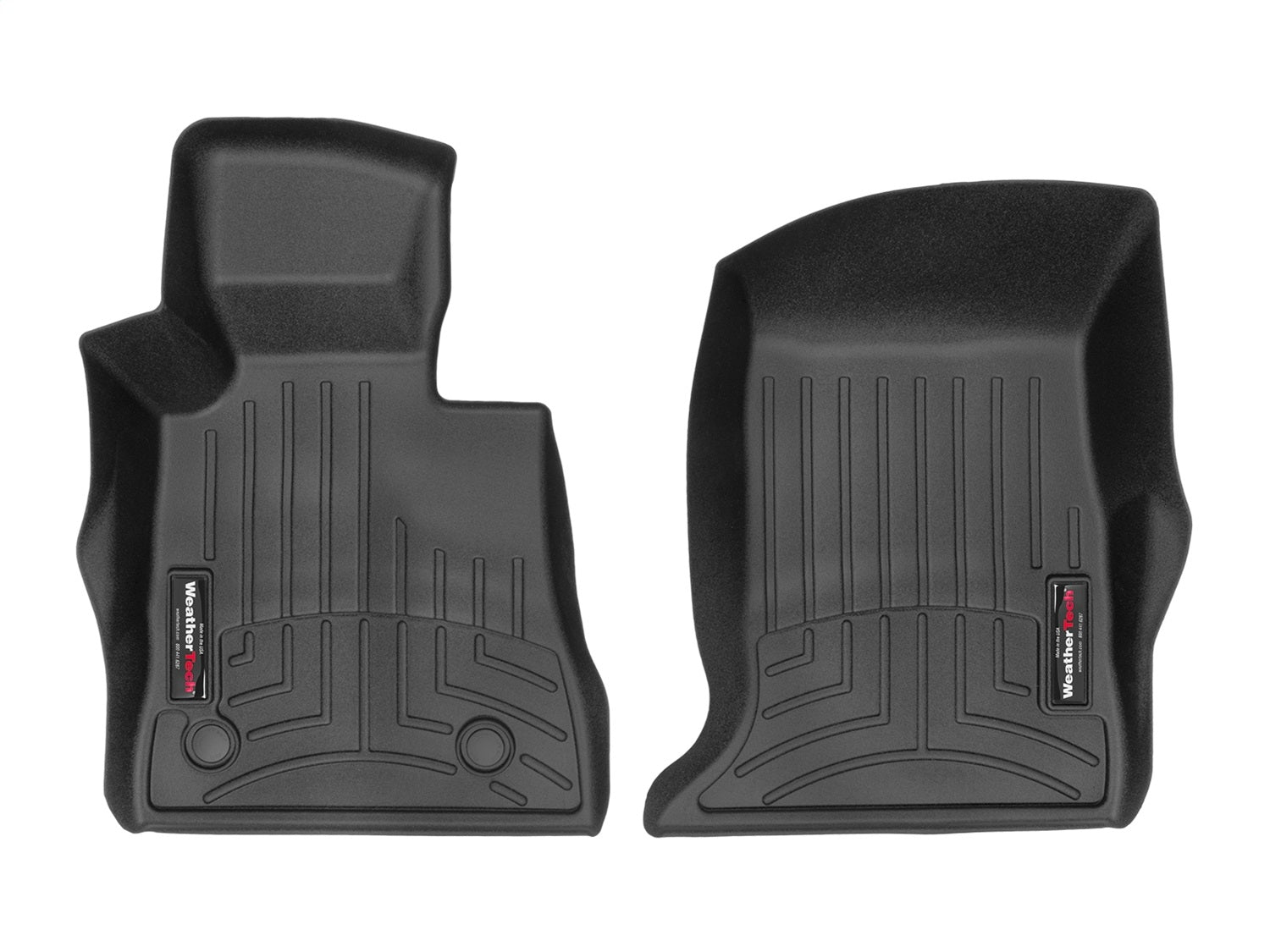 Weathertech 449011 FloorLiner™ DigitalFit®; Black; Front; Weathertech 449011